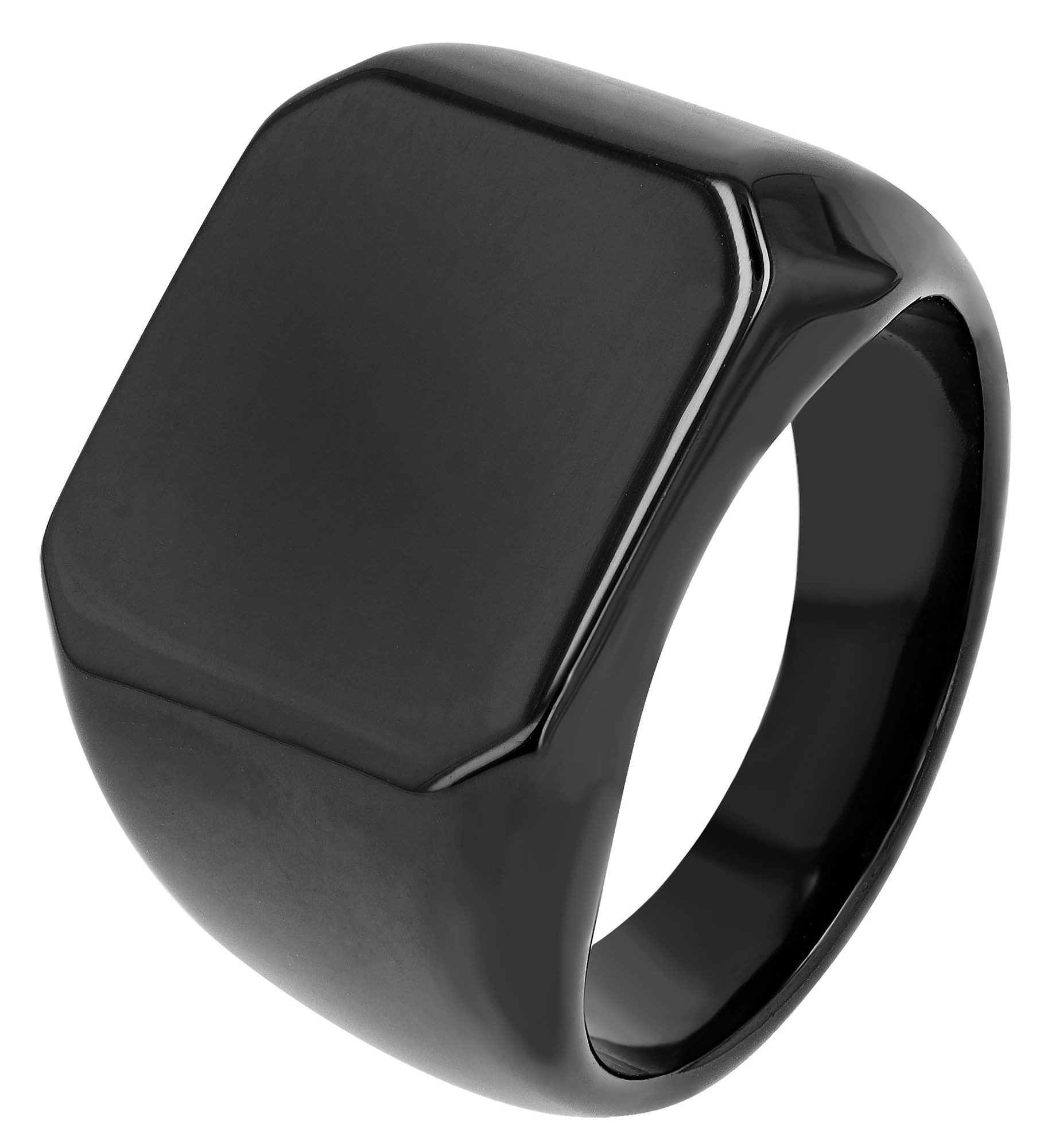 Adelia´s Fingerring »Herren Ring aus Edelstahl«