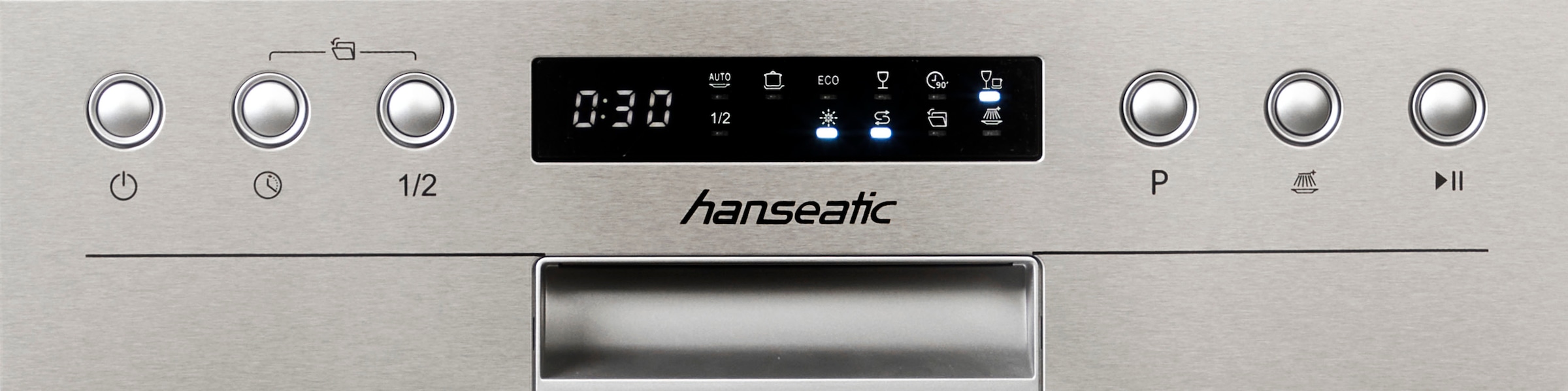 Hanseatic Unterbaugeschirrspüler »HGU4582D97710DI«, 10 Maßgedecke