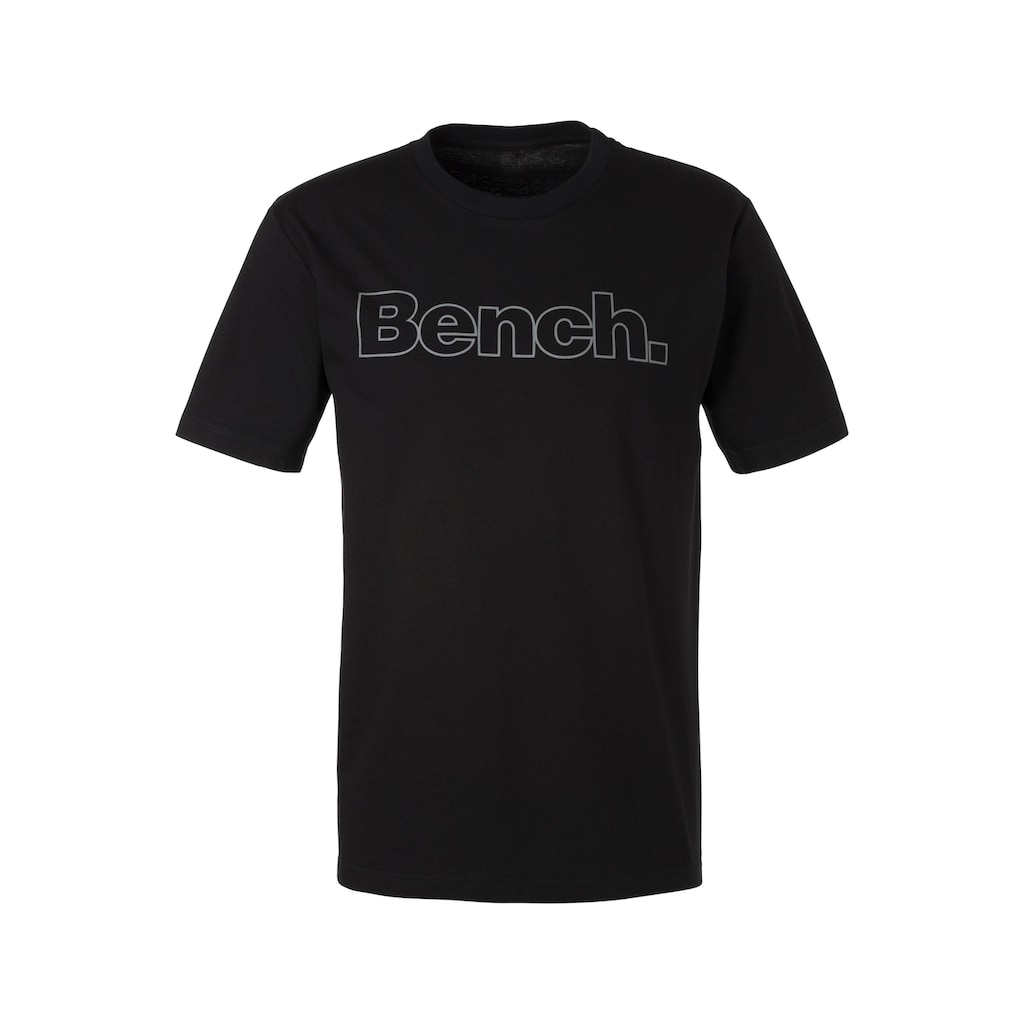 Bench. T-Shirt, (2 tlg.), mit Bench. Print vorn