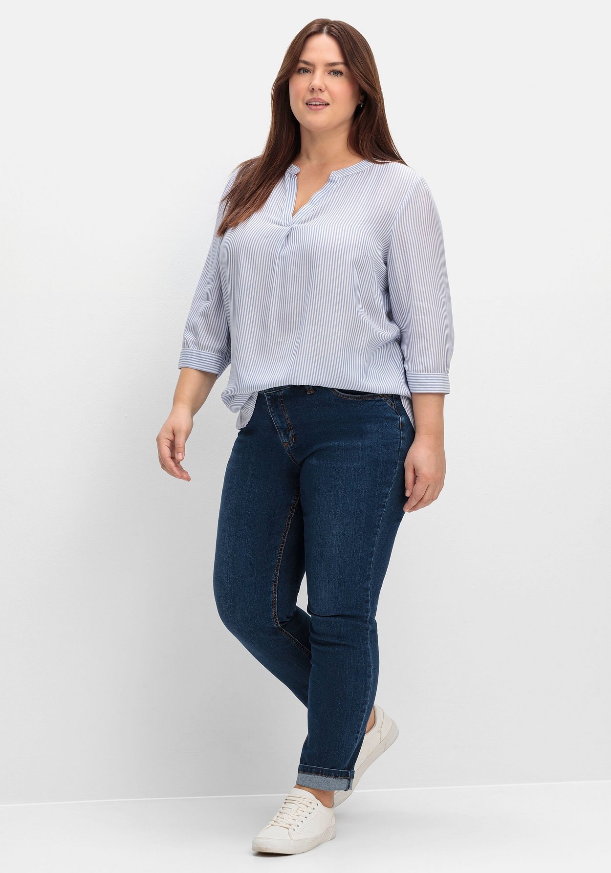 Sheego Stretch-Jeans »Jeans im komfortablen Curvy-Schnitt VERENA«