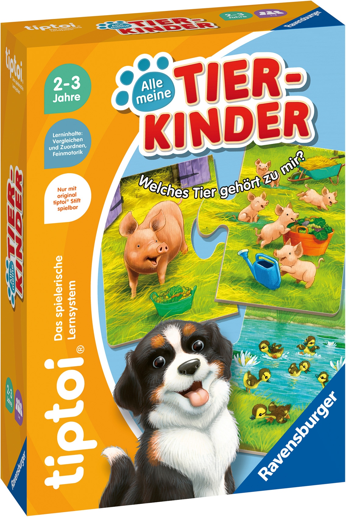 Ravensburger Puzzle »tiptoi® Alle meine Tierkinder«, Made in Europe, FSC® - schützt Wald - weltweit