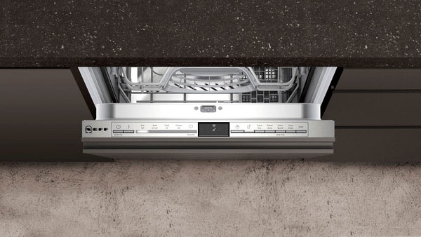 NEFF vollintegrierbarer Geschirrspüler N 30 »S853HKX16E«, 9 Maßgedecke, Info Light: projizierter Punkt während des Betriebs