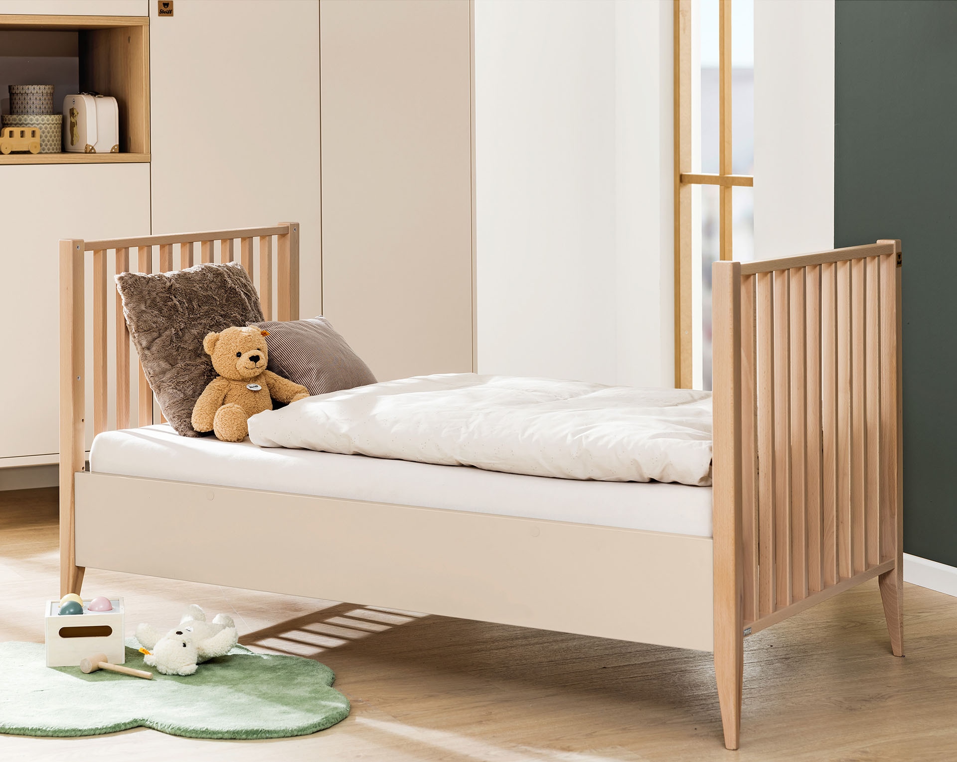 PAIDI Umbauseiten »MILA & BEN Steiff by PAIDI«, für den Umbau vom Babybett zum Juniorbett oder Kindersofa