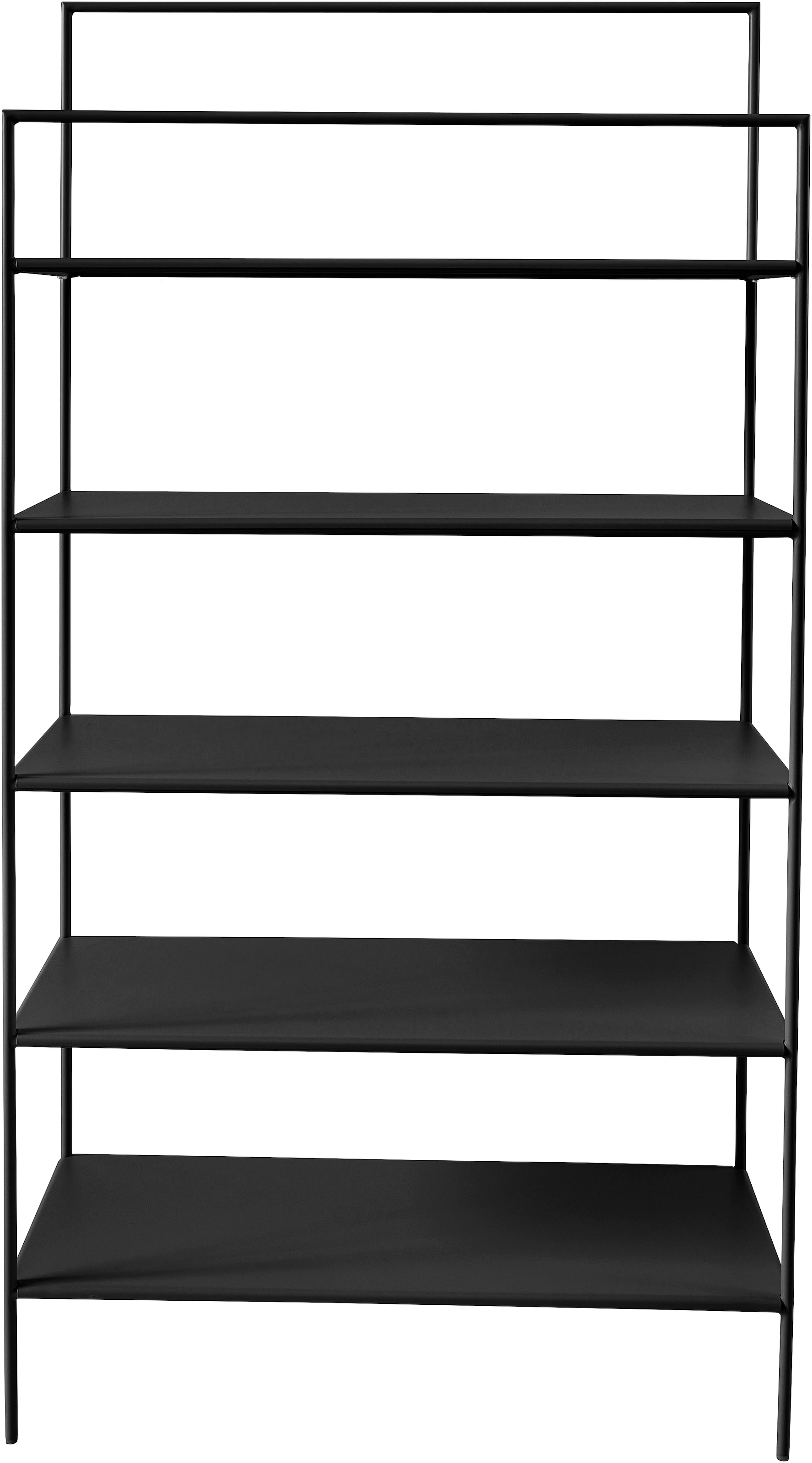 LeGer Home by Lena Gercke Mehrzweckregal »Alimo«, minimalistisches Design, Metallgestell, 4 Ablageflächen, Breite 80 cm
