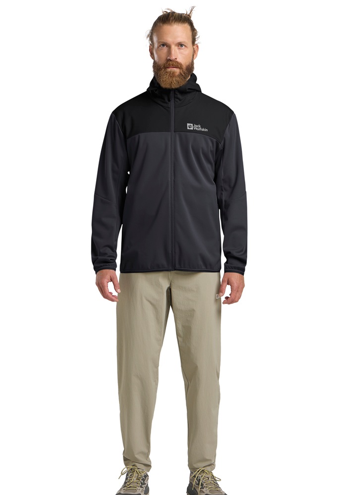 Jack Wolfskin Softshelljacke »FELDBERG HOODY M«, mit Kapuze