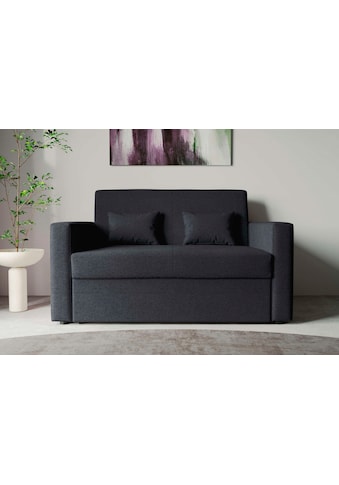 Schlafsofa »Ravena«, kompaktes 2-Sitzer Sofa, mit Bettfunktion, Breite 146 cm