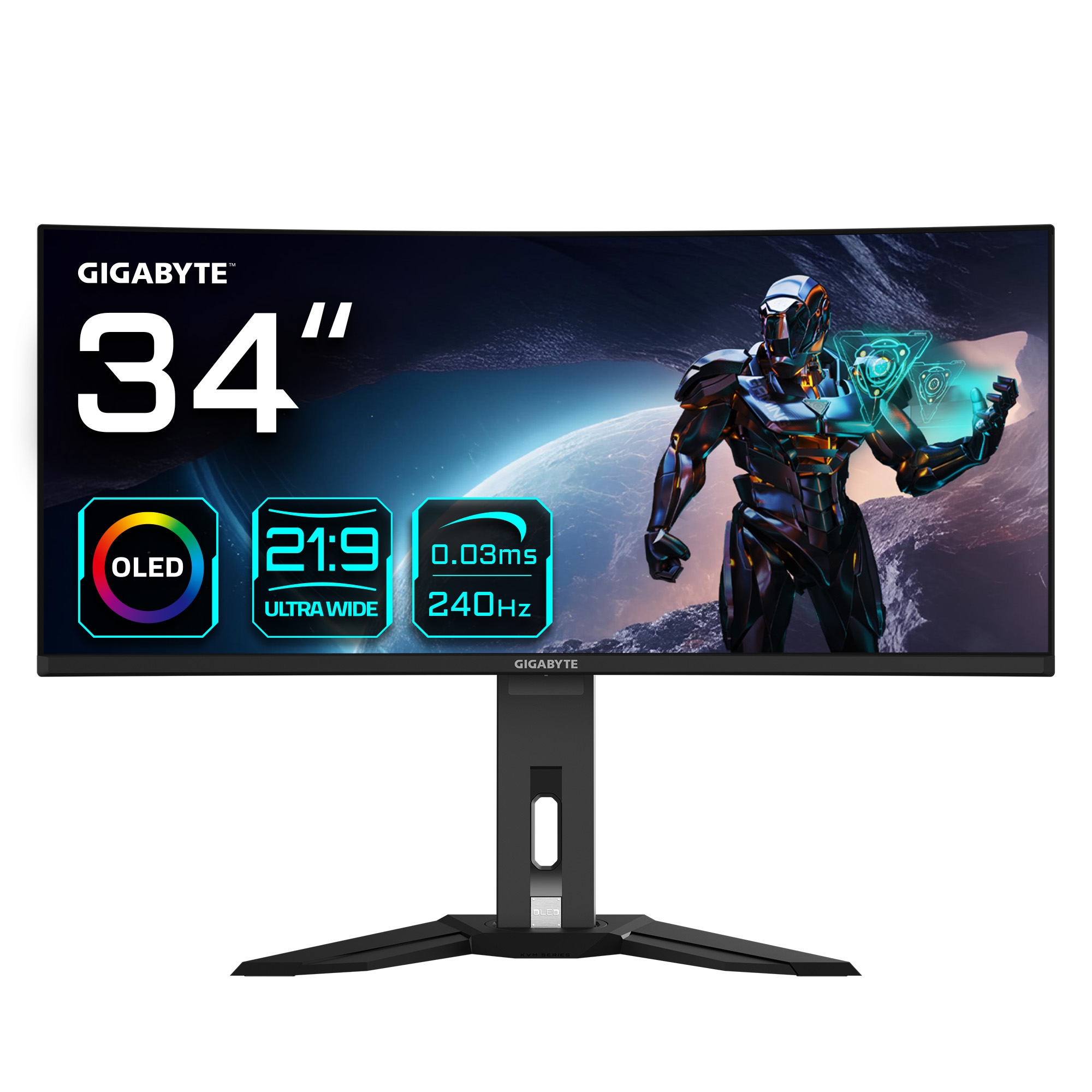 Curved-OLED-Monitor »MO34WQC2«, 86,8 cm/34 Zoll, 3440 x 1440 px, WQHD, 0,03 ms...