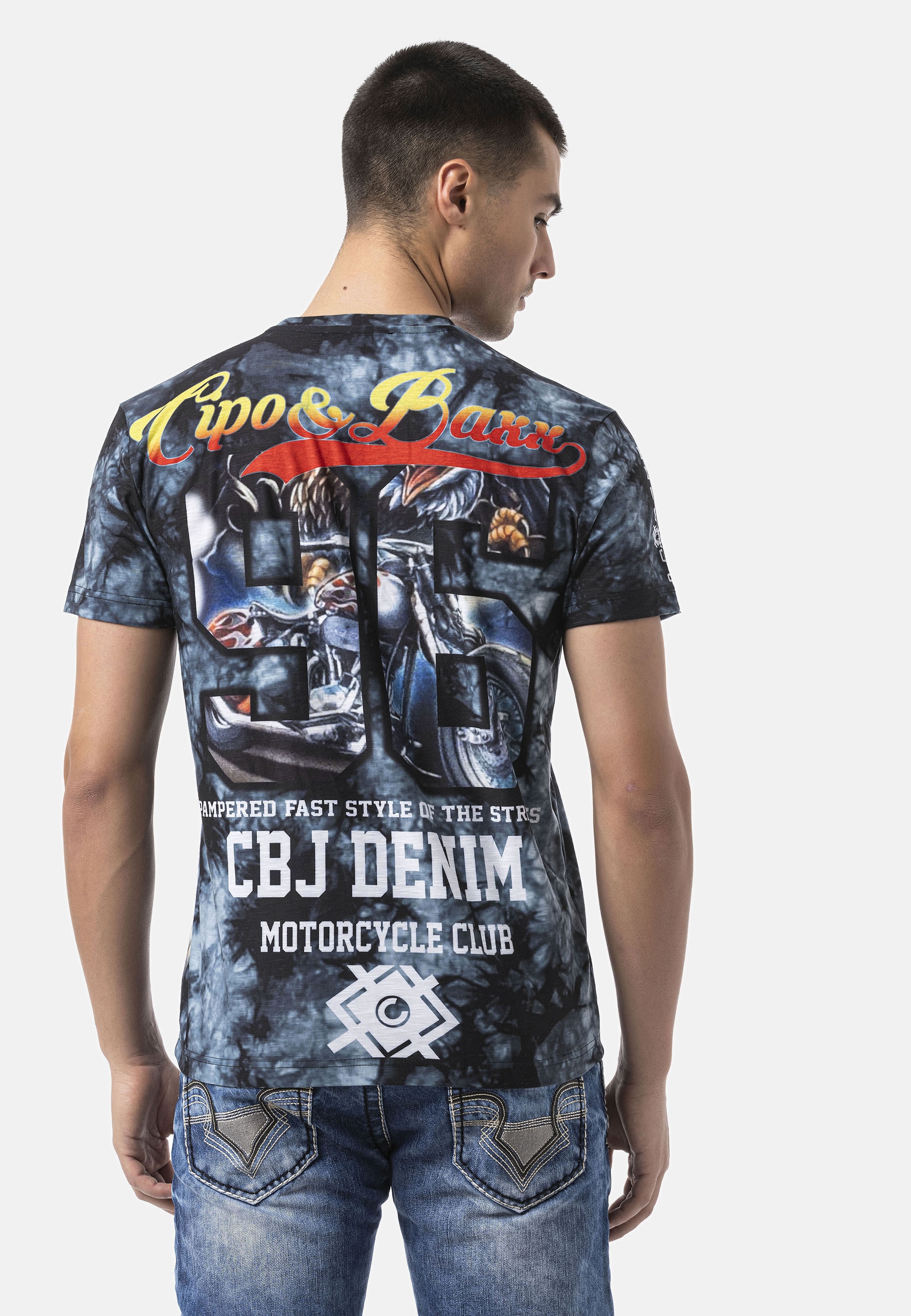 Cipo & Baxx T-Shirt »CT821« in Regular Fit