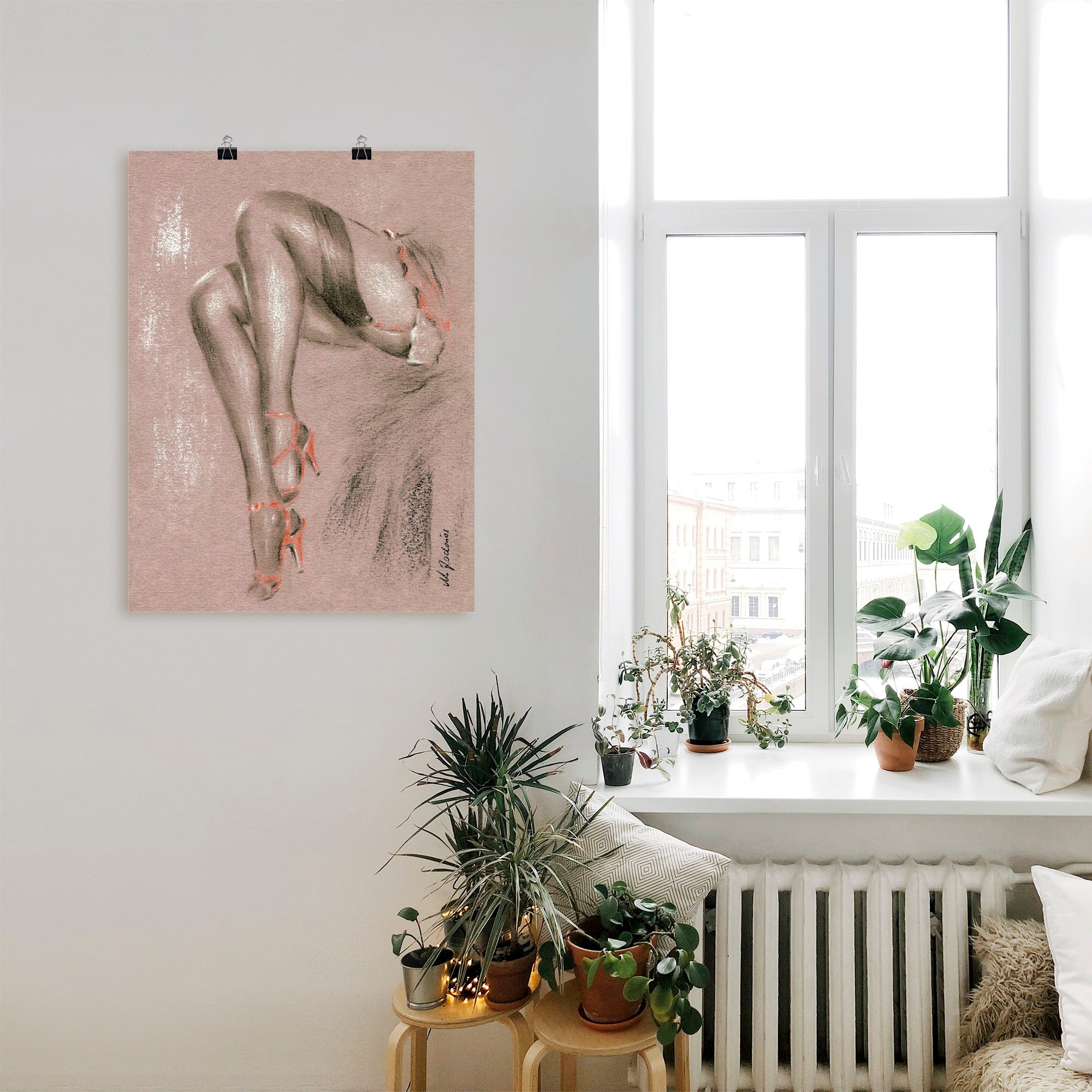 Artland Wandbild »Erotisches in High Heels« Frau 1 Stk. tlg. als Leinwandbild, Poster in verschied. Größen