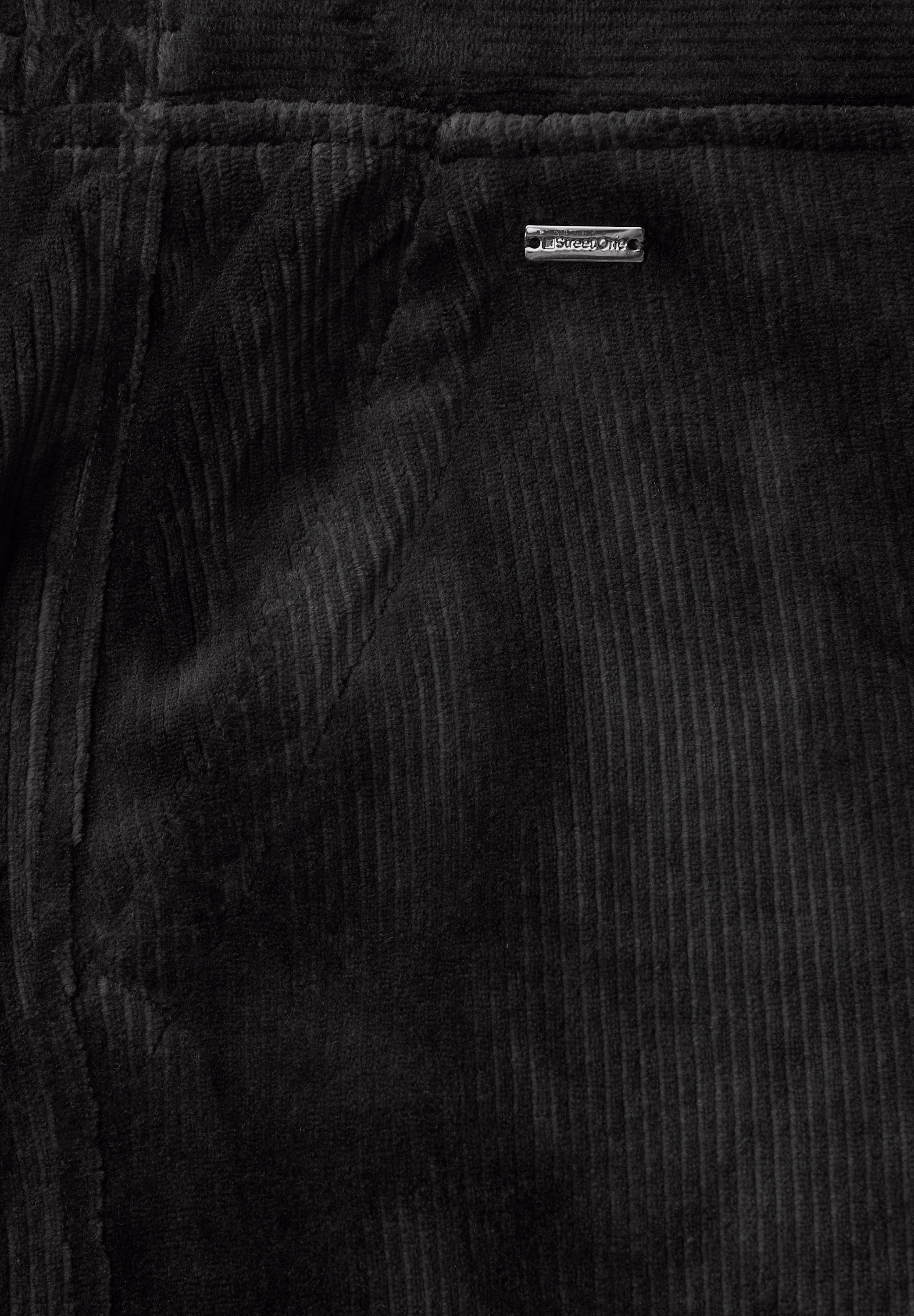 STREET ONE Cordhose  mit Stretch und seitliche Taschen