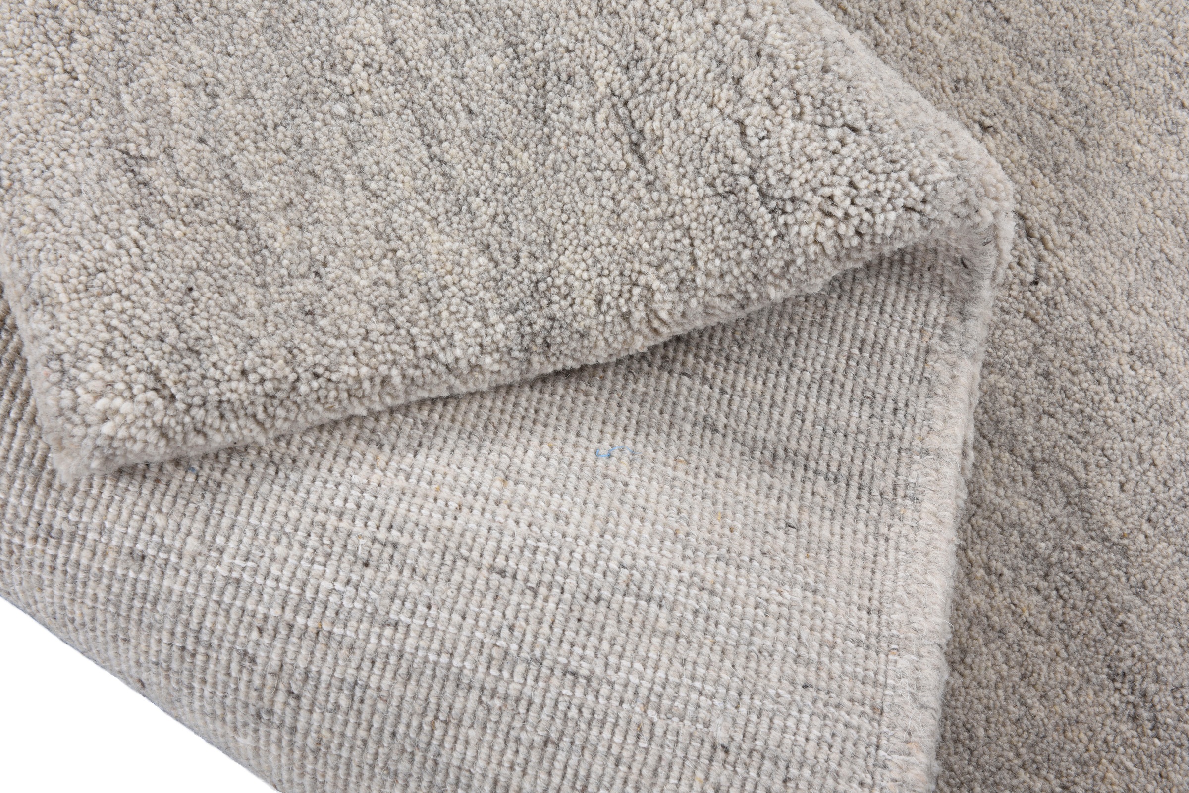 THEKO Wollteppich »Maloronga Uni«, rechteckig, 24 mm Höhe, echter Berber Teppich, reine Wolle, handgeknüpft