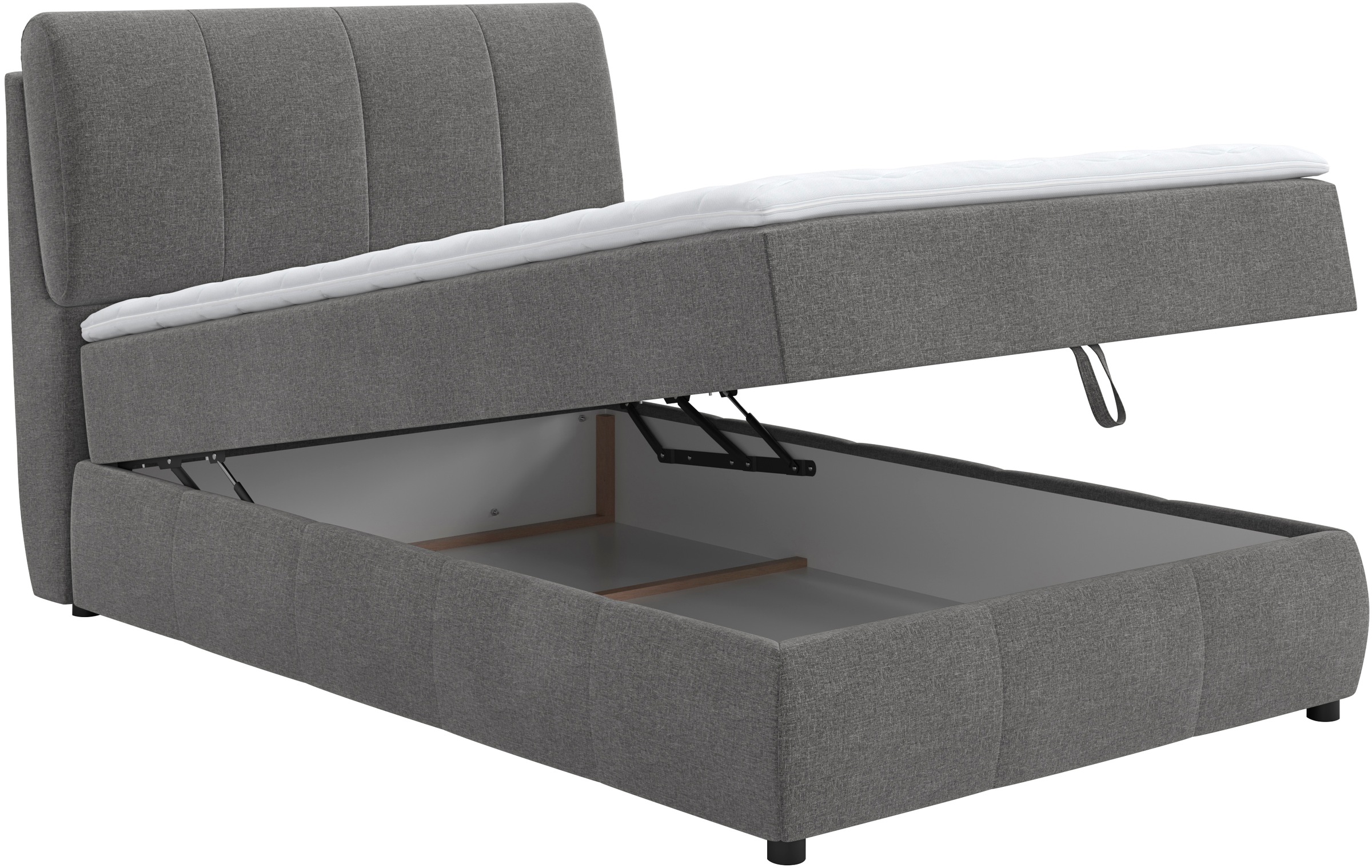 COTTA Boxbett »Cooper« inkl. Topper, Bettkasten und verstellbarem Kopfteil
