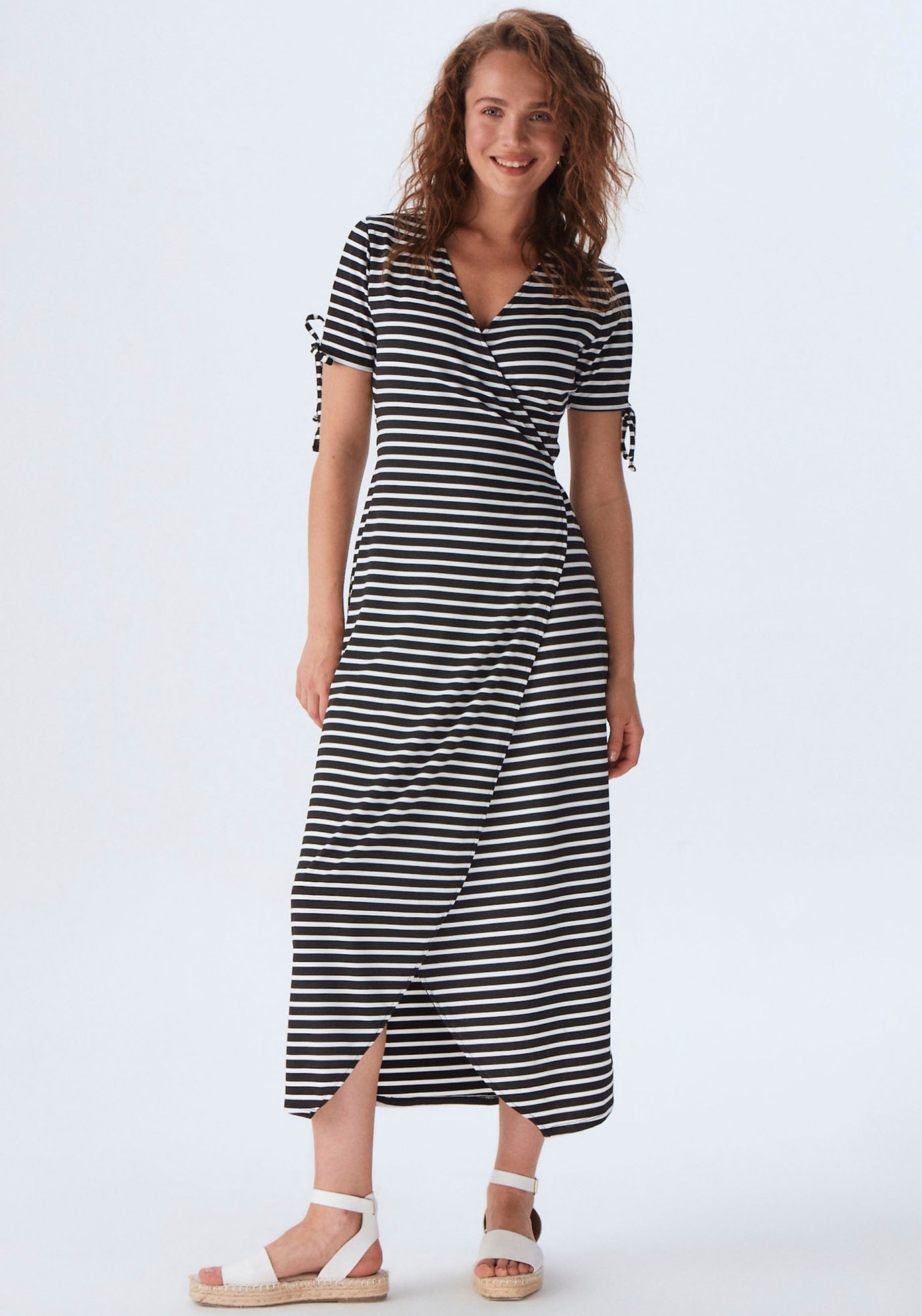 LTB Wickelkleid »ZODOSO«, im Ringeldessin kaufen
