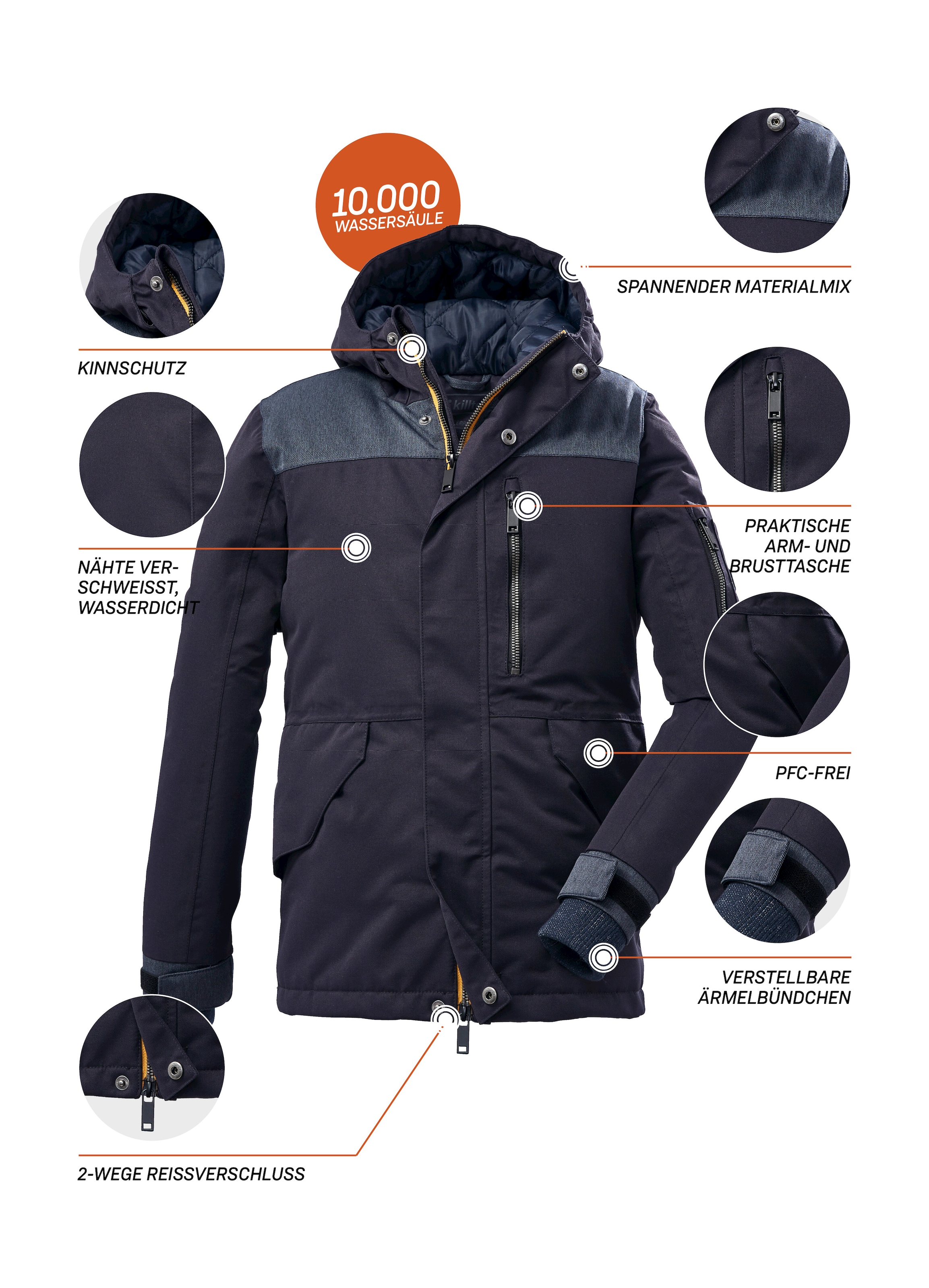 Killtec Outdoorjacke »KOW 5 BYS JCKT«