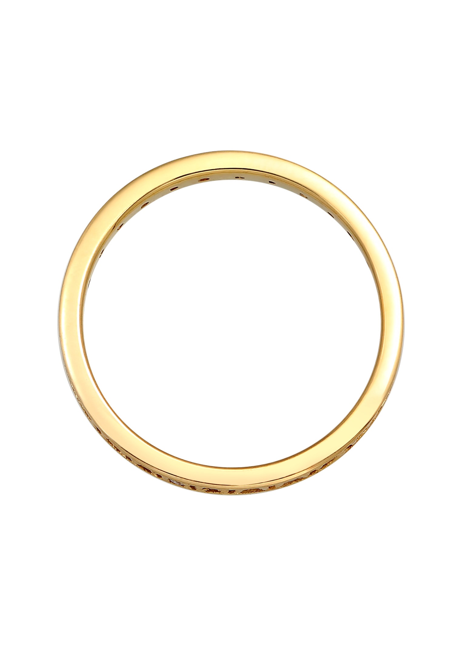 Elli DIAMONDS Verlobungsring »Ring Verlobungsring Diamant (0.14 ct) 585 Gelbgold«
