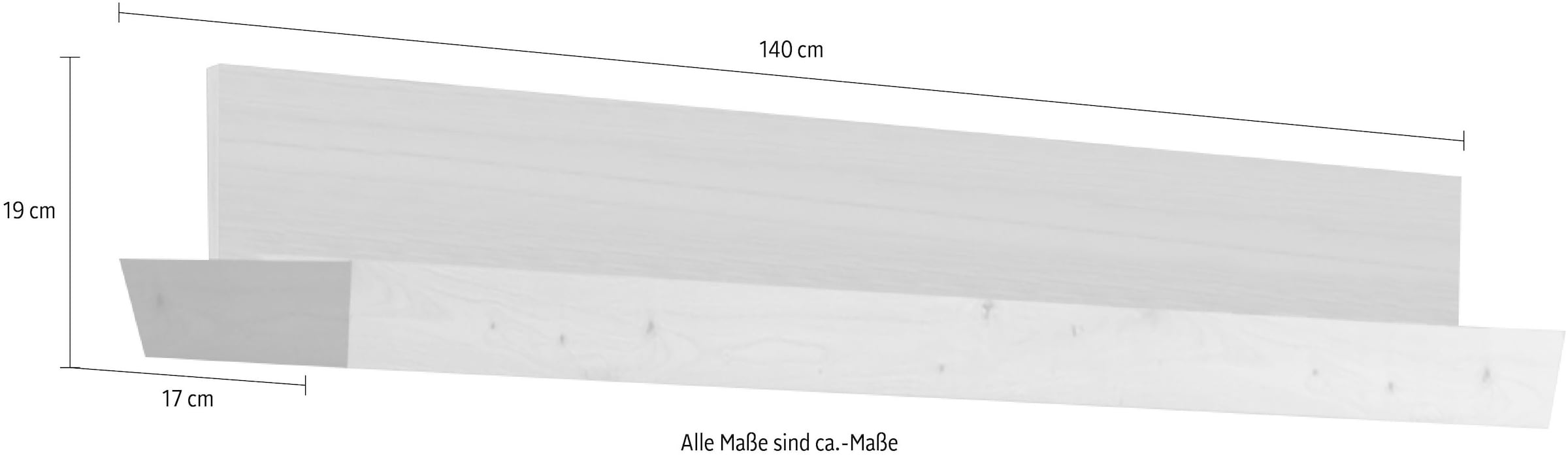 Mäusbacher Ablageregal »Matrix«, Breite 140 cm auf Raten bestellen