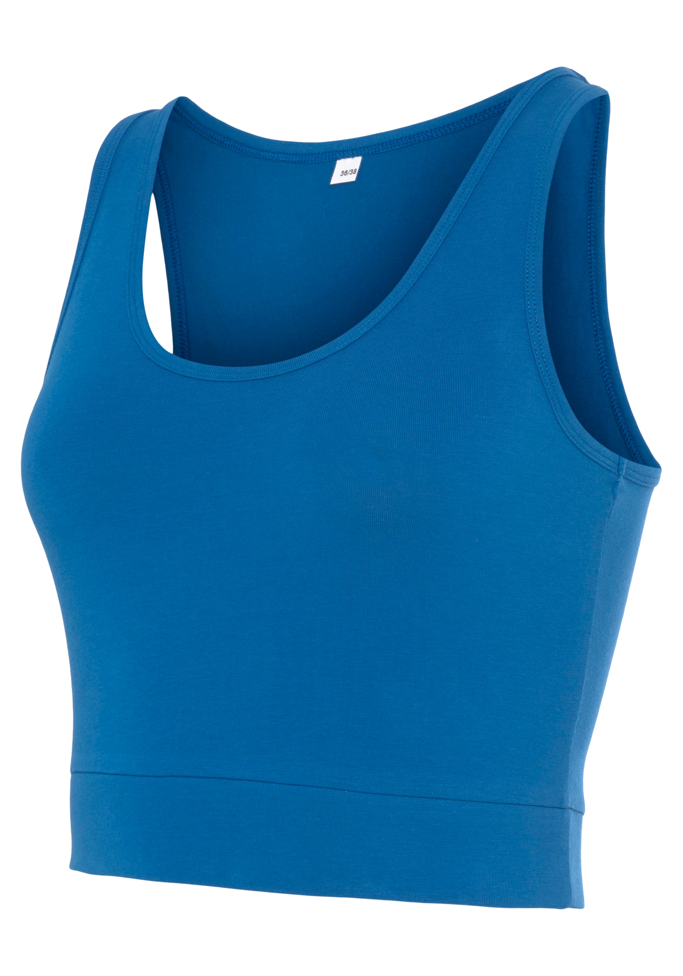 LASCANA ACTIVE Sporttop, Crop-Top mit breiten Trägern