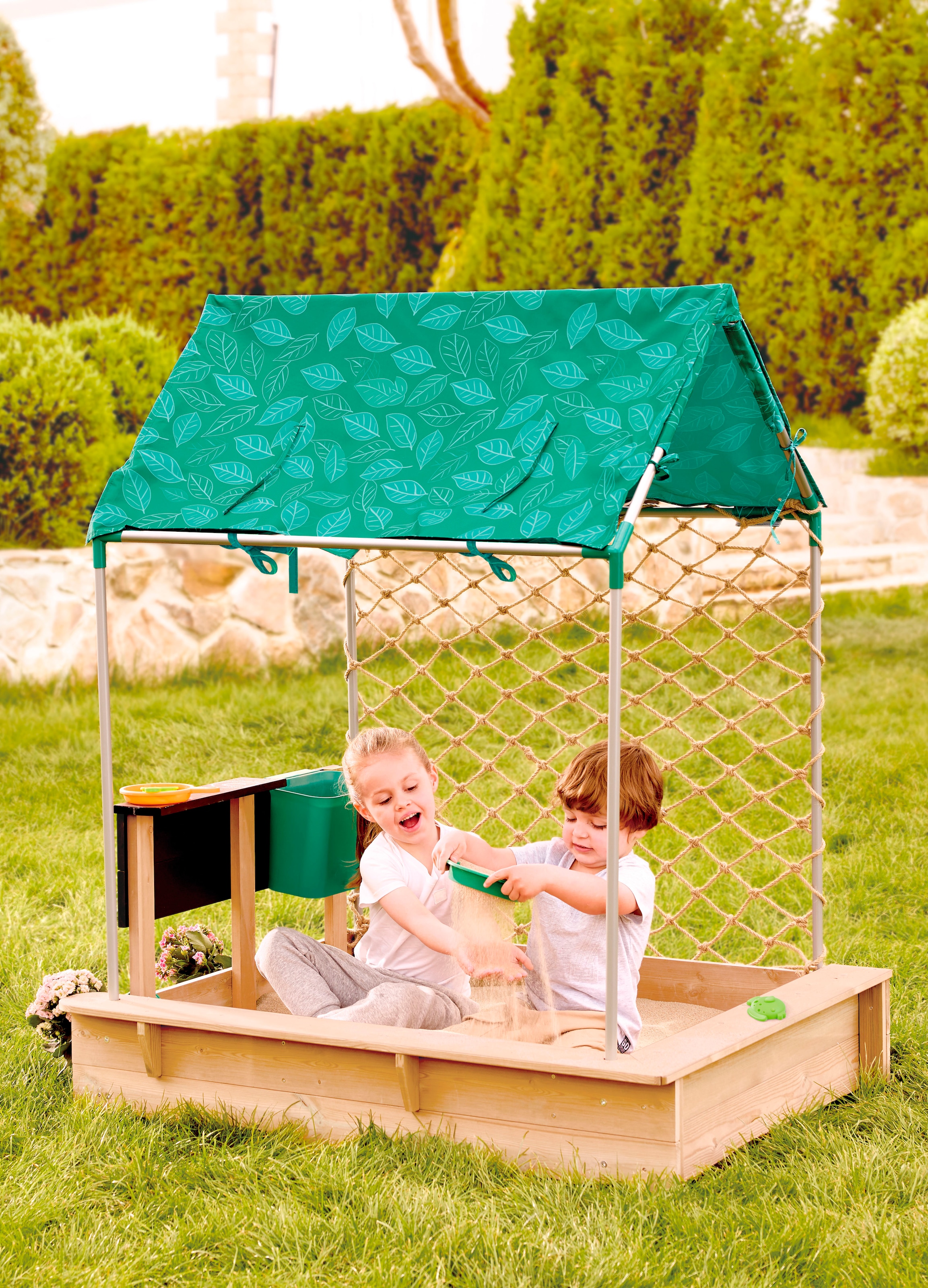 Hape Sandkasten »All-in-One«, (Set)