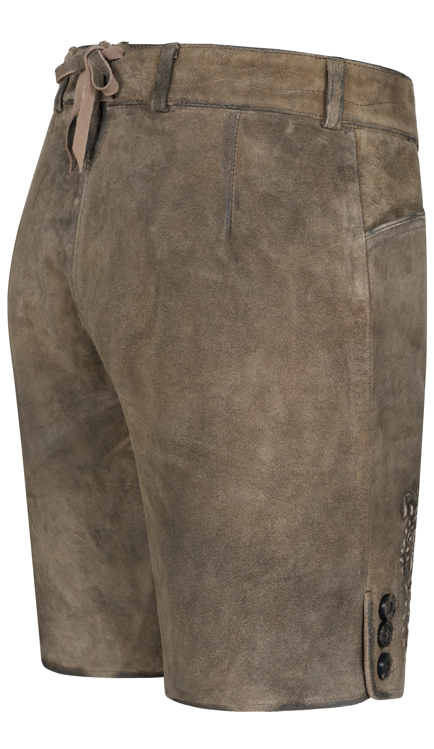 Nübler Trachtenlederhose »Lederhose kurz Valerie«