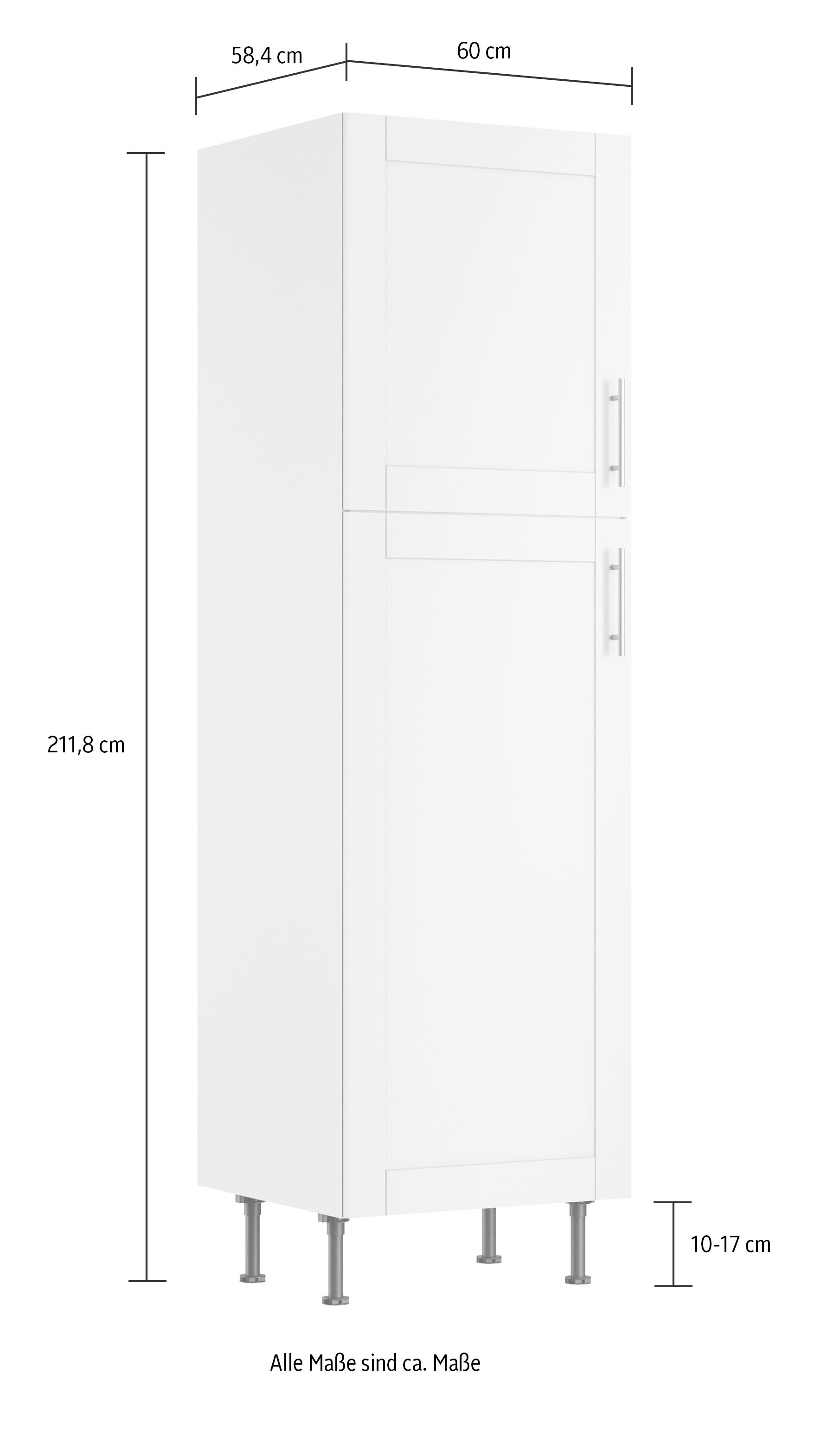 OPTIFIT Kühlumbauschrank »Ahus«, Breite 60 cm