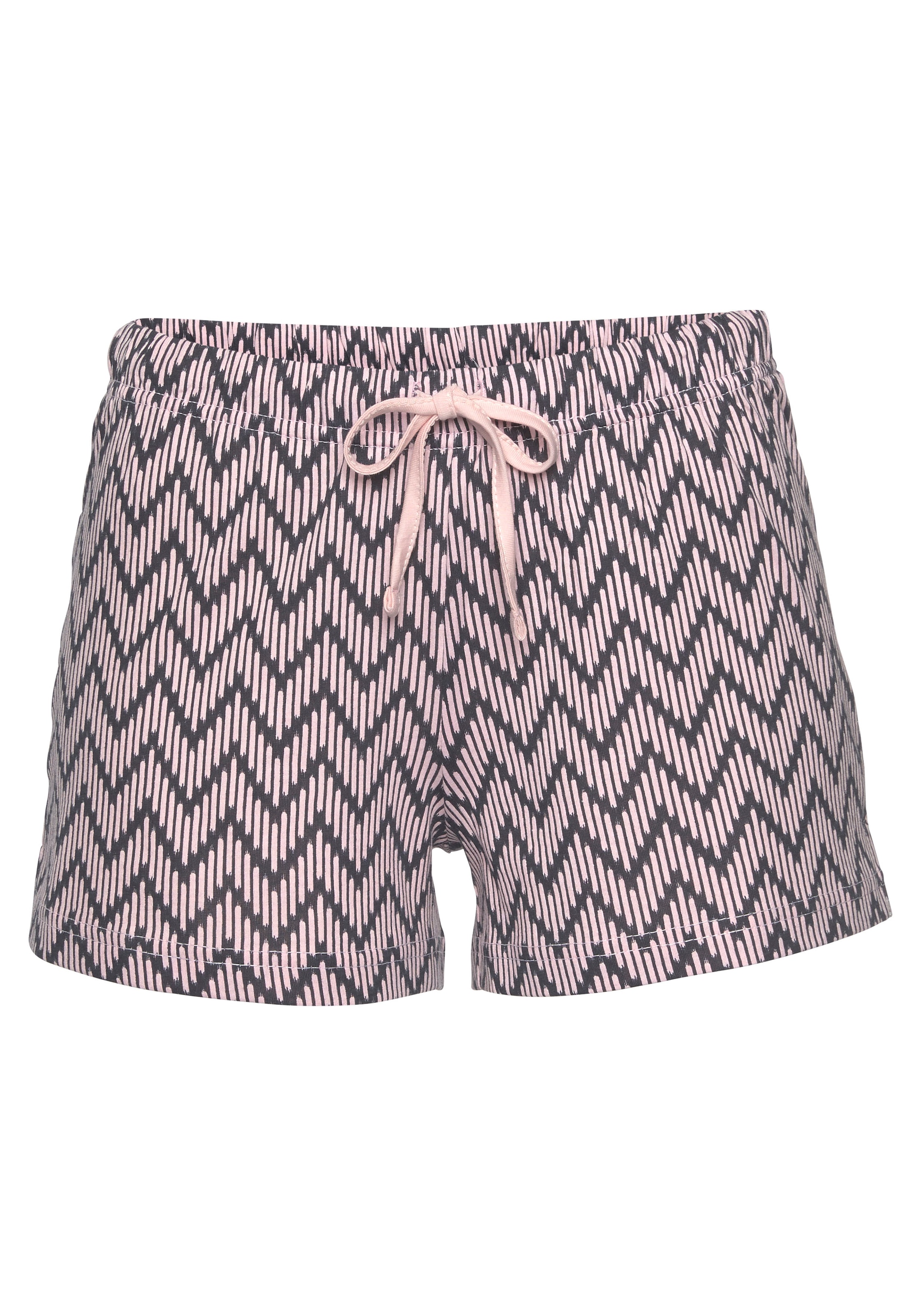 Stück), Vivance Dreams Schlafshorts mit (2 gemusterter tlg., ♕ bei Shorty, 1