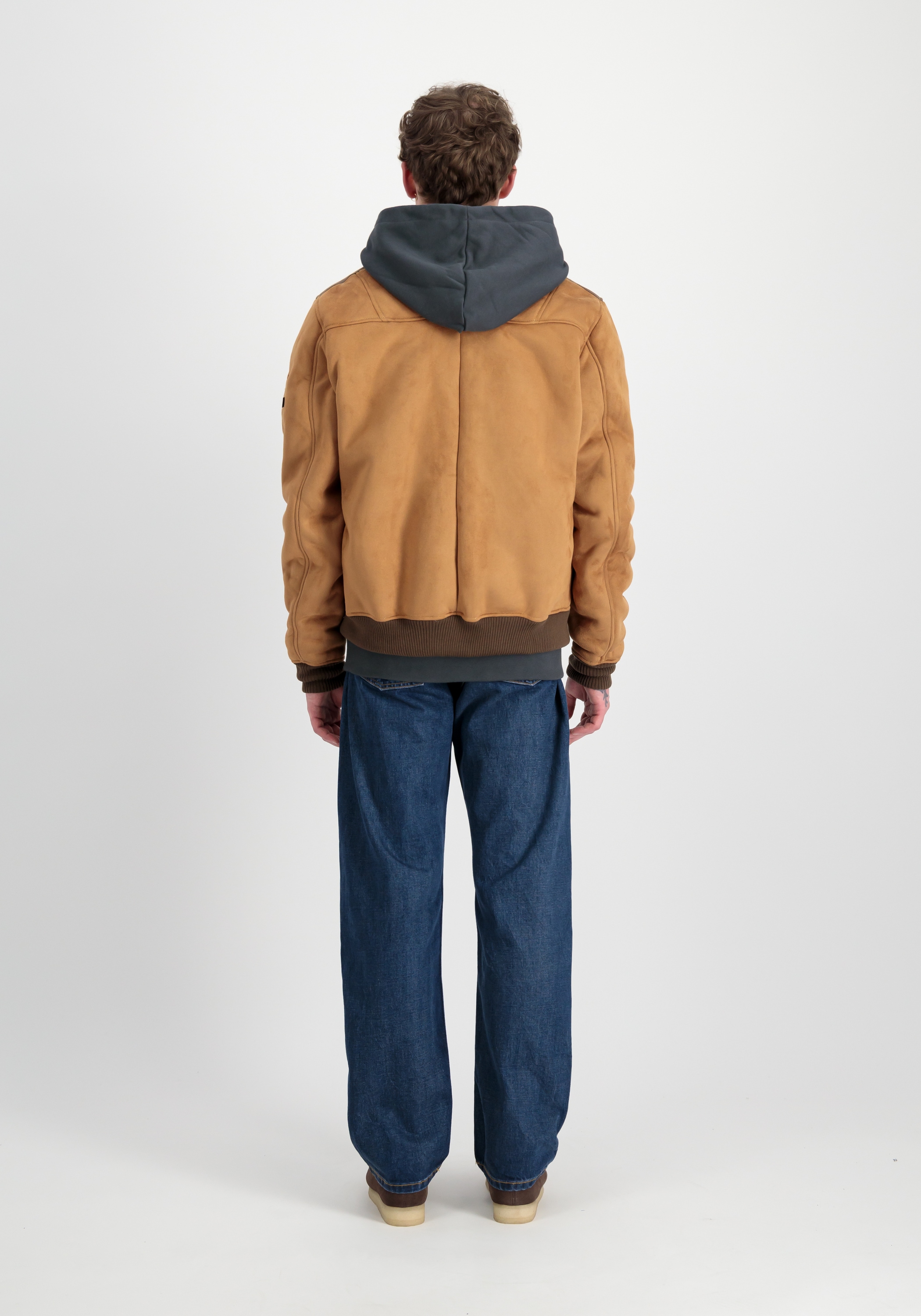 Alpha Industries Bomberjacke »Alpha Industries Men - Bomber Jackets MA-1 Faux Suede«