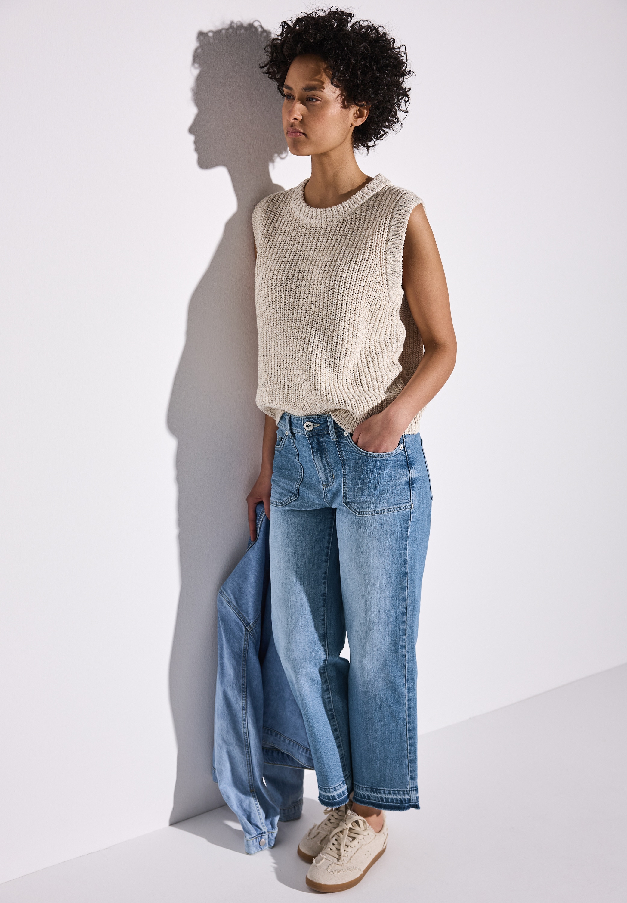 STREET ONE Straight-Jeans, im Five-Pocket Style