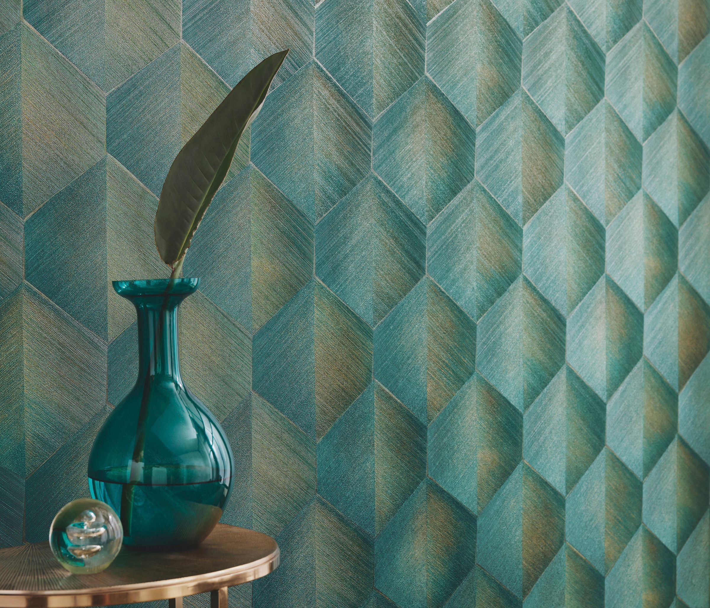 Fashion for walls Vliestapete "Prisma" 3D-Optik geprägt Phthalate frei