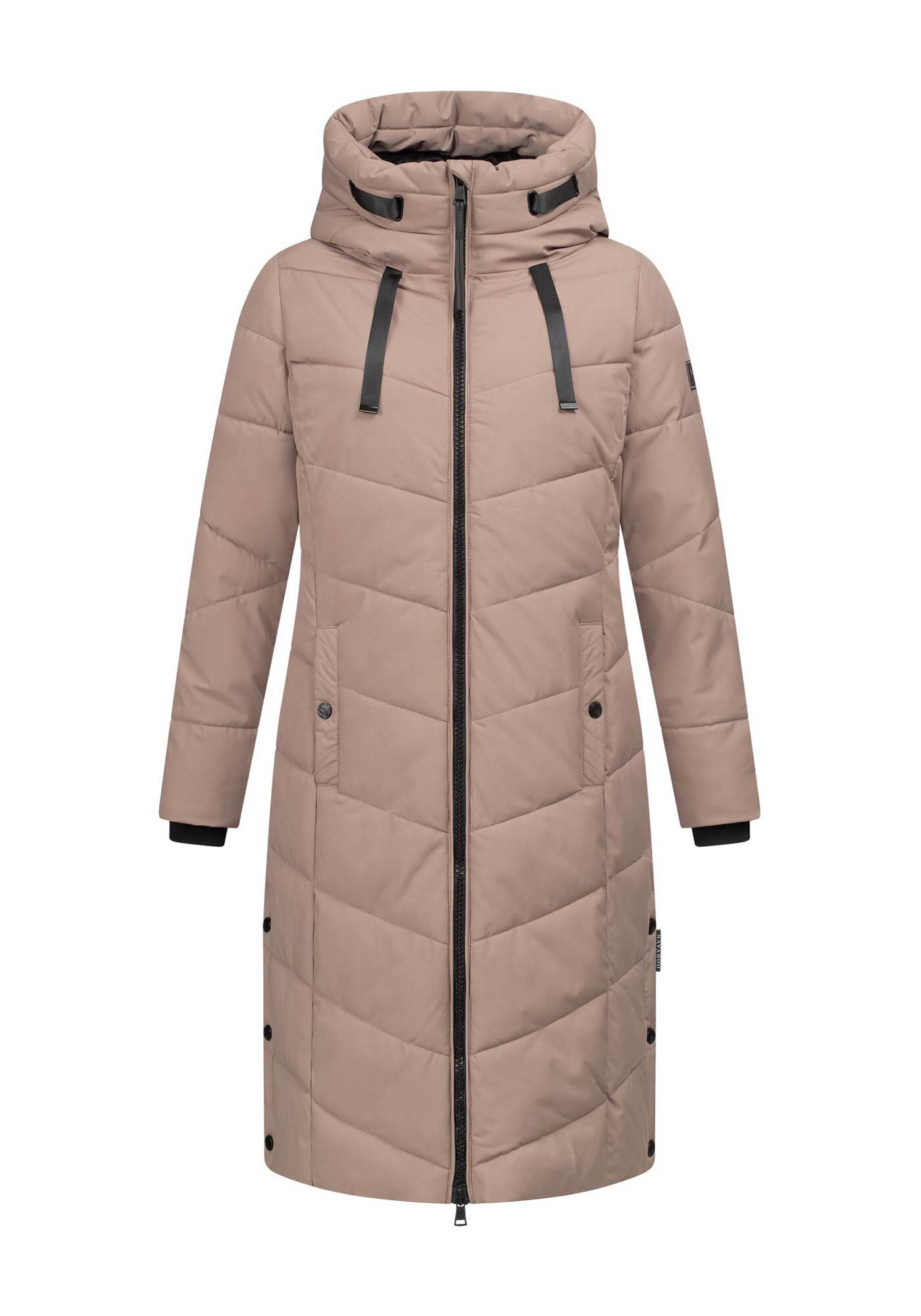 Navahoo Winterjacke »Navahoo Schmatzibaer lange Damen Winter Steppjacke N009«