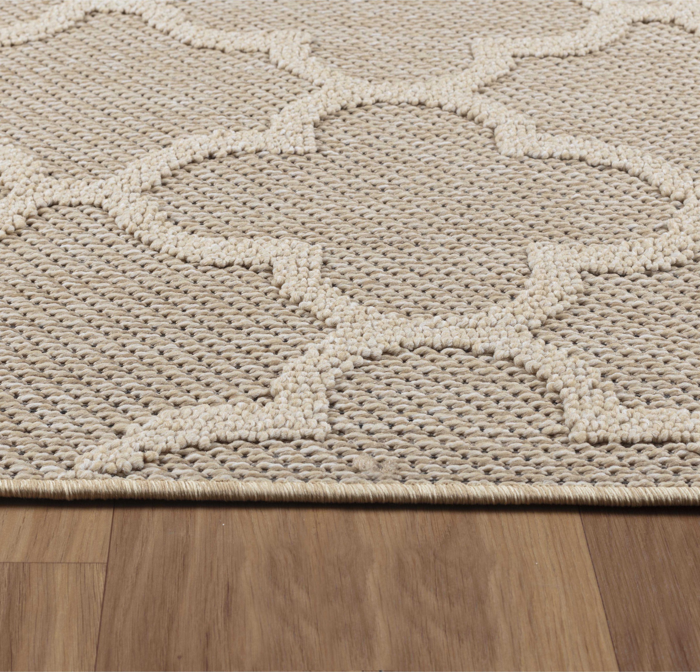 Ayyildiz Teppiche Outdoorteppich »PATARA 4951«, rechteckig, 8 mm Höhe, Läufer / Pflegeleicht / Strapazierfähig / In- und Outdoor geeignet