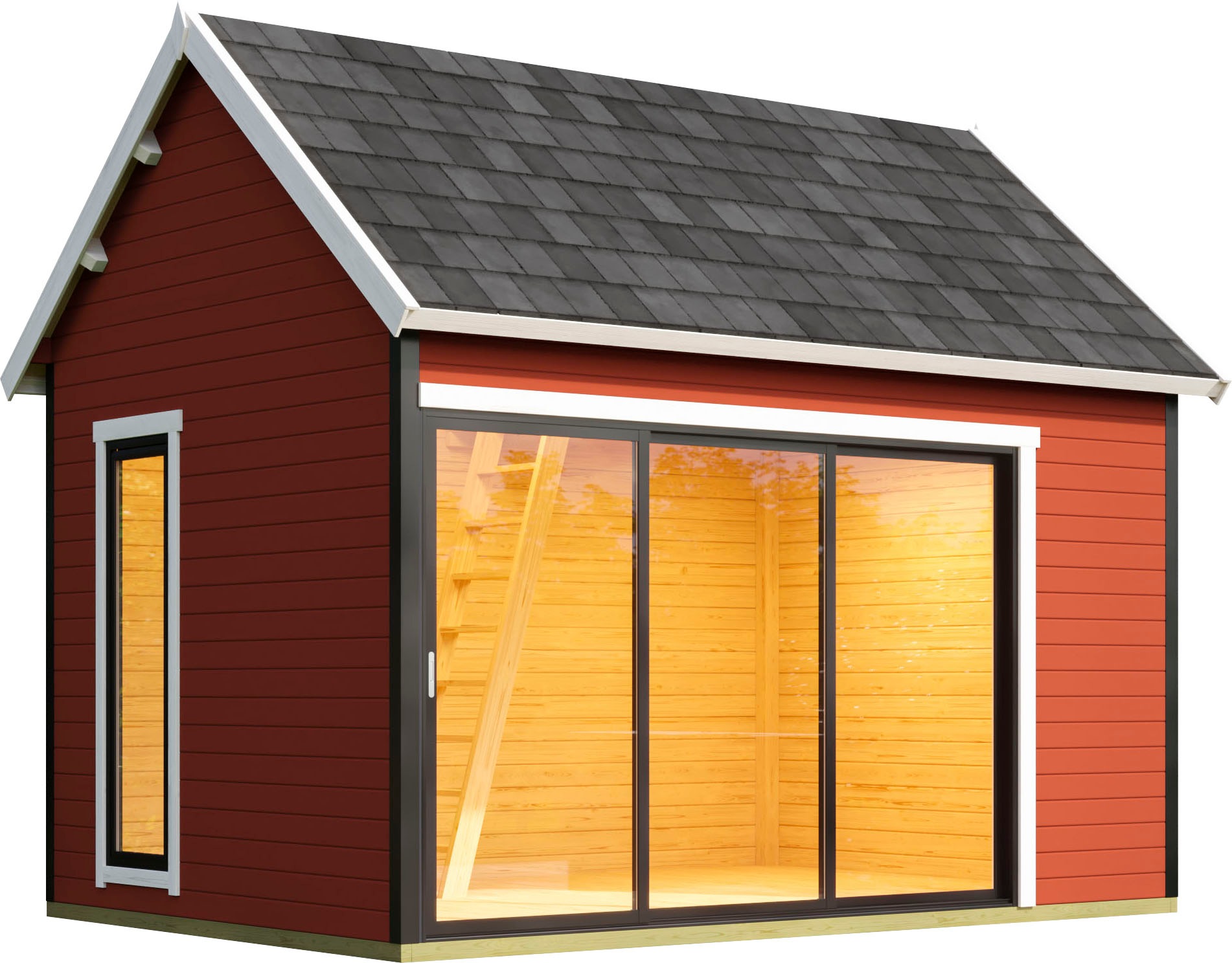 LASITA MAJA Gartenhaus »MURANO«, (Set, inkl. Fussbodenbretter zum verlegen)