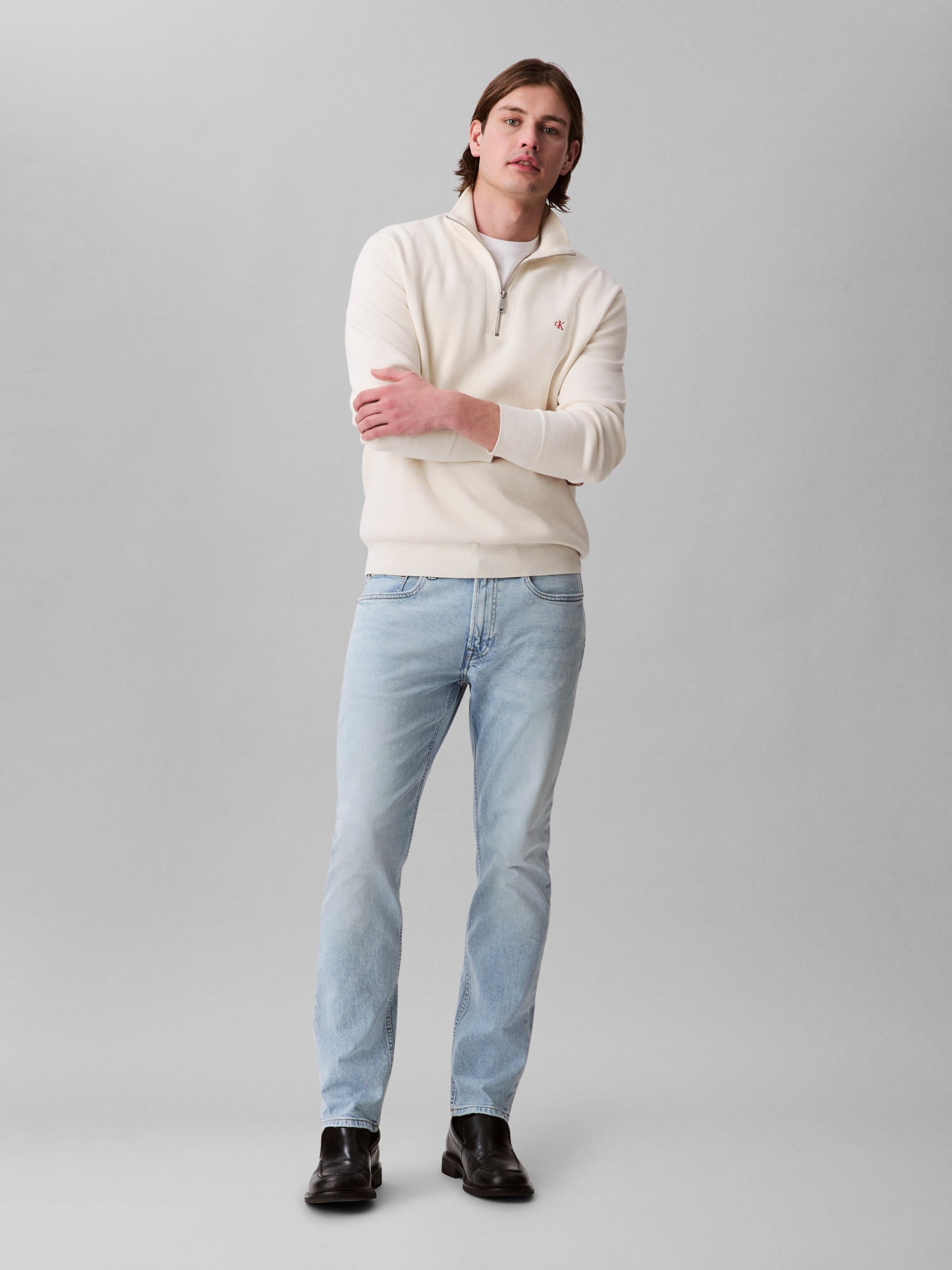 Calvin Klein Jeans Slim-fit-Jeans »SLIM JEAN REGEN«, Mit Gürtelschlaufen