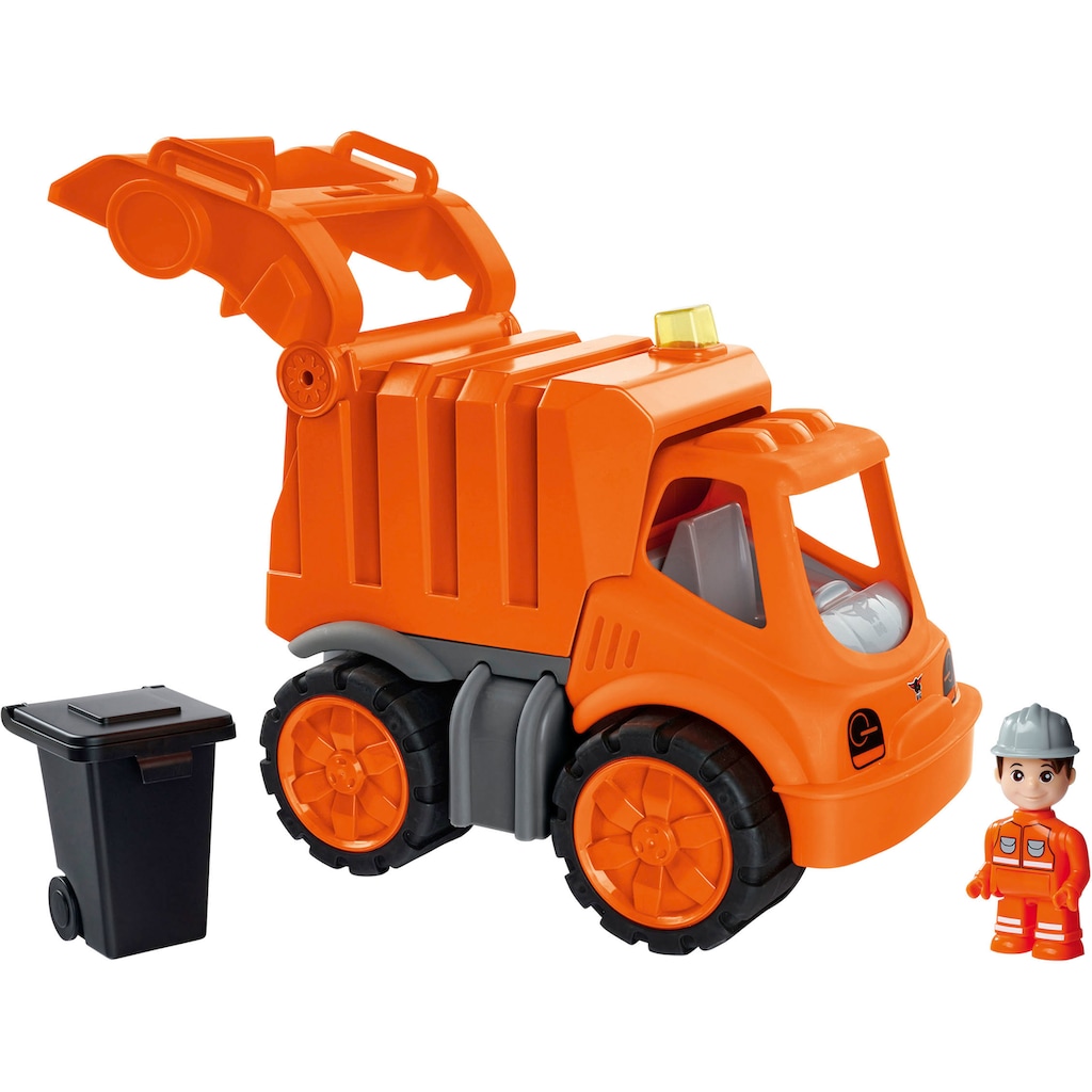 BIG Spielzeug-Müllwagen »Power-Worker Müllwagen + Figur«
