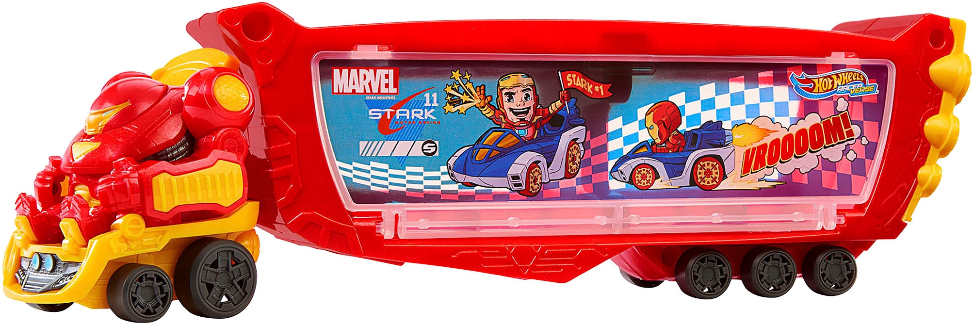 Hot Wheels Spielzeug-Transporter »RacerVerse, Marvel Hulkbuster«