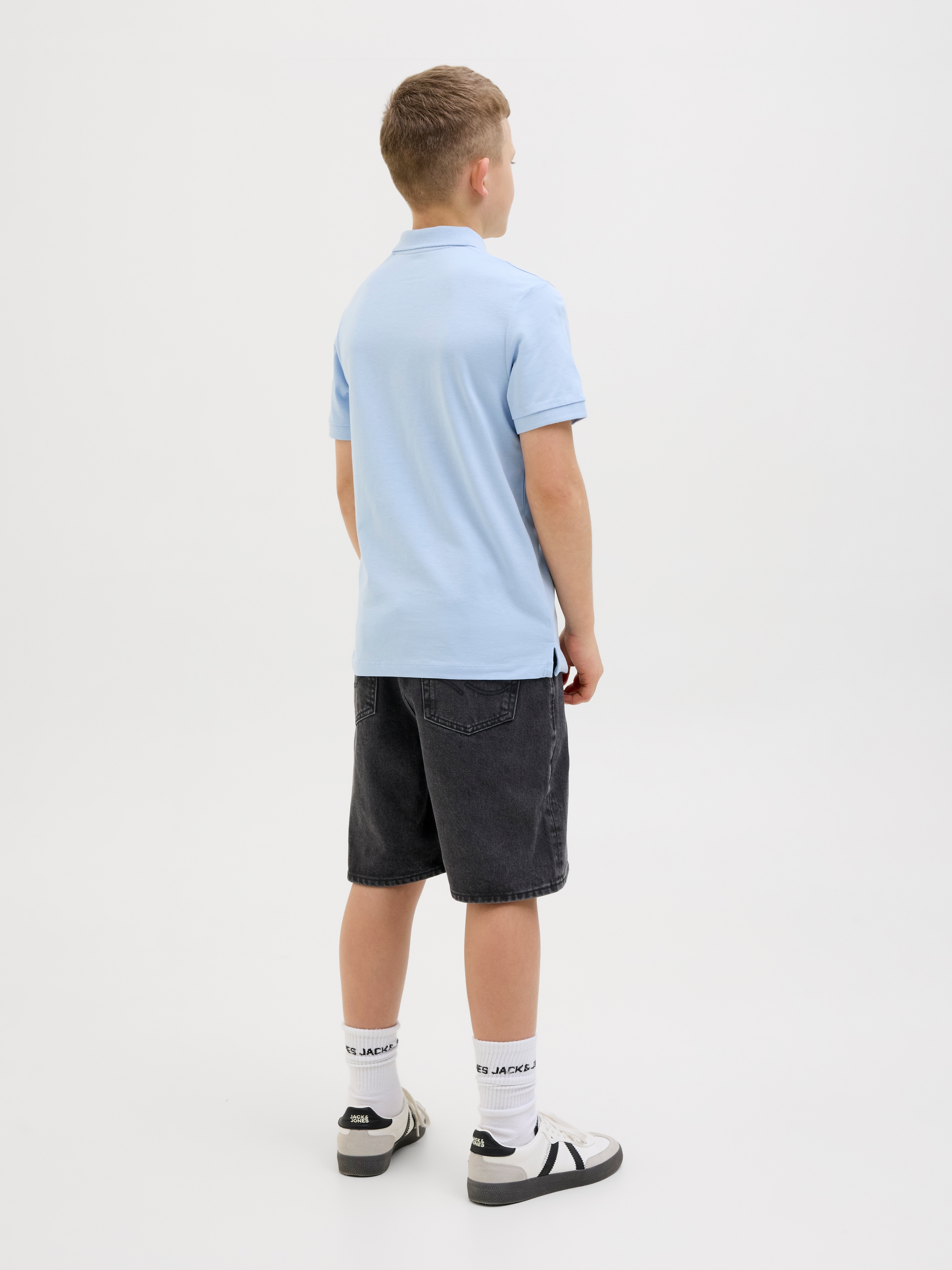 Jack & Jones Junior Shorts »JJITONY relaxed fit mit mittlerer Bundhöhe«  unifarben, modisch, relaxed fit, Web,