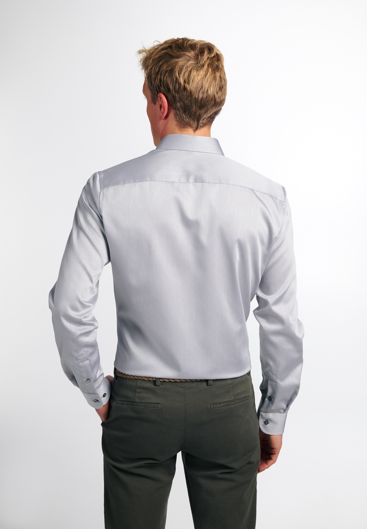 Eterna Langarmhemd »SLIM FIT« NON IRON (bügelfrei)