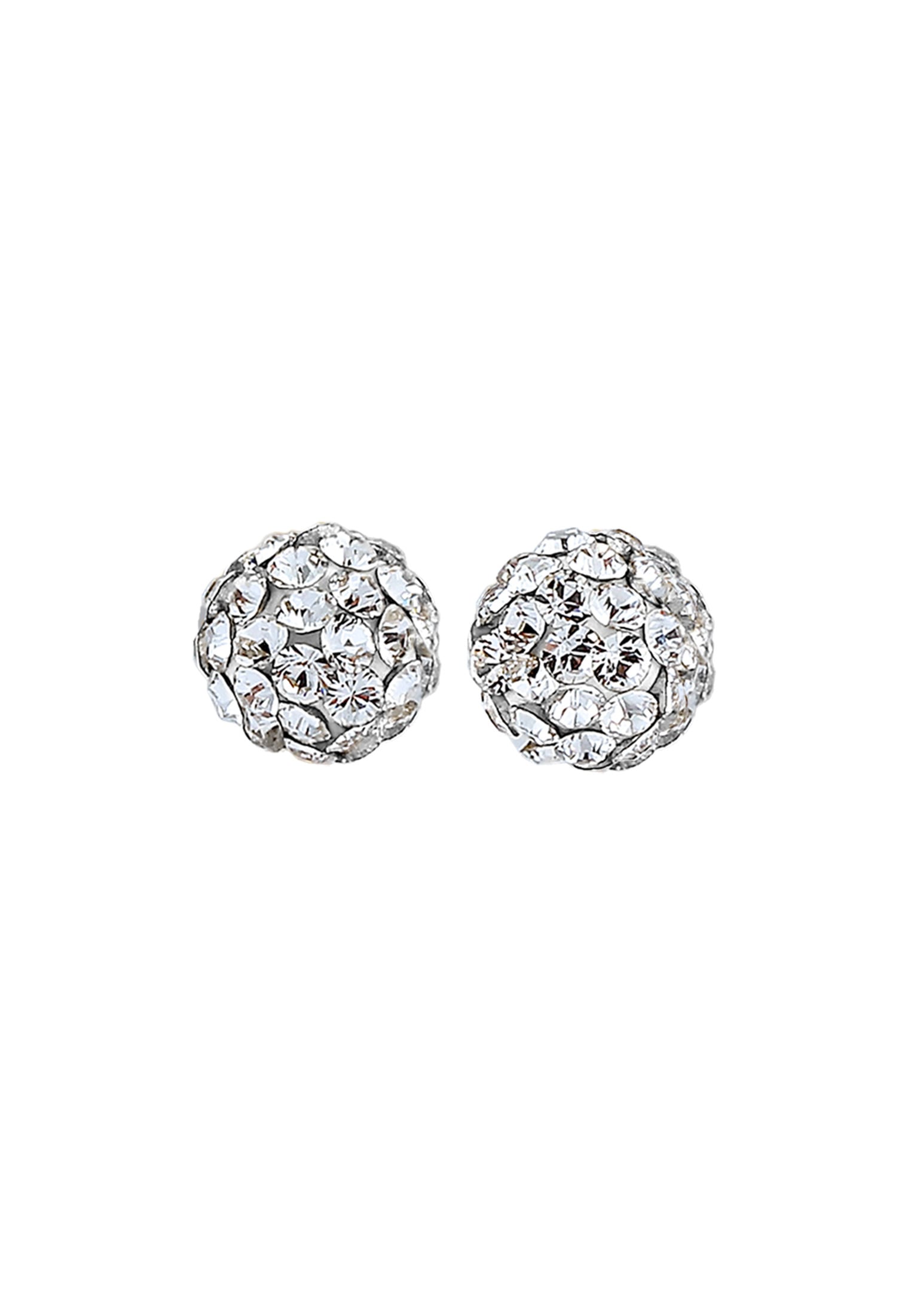 Elli Paar Ohrstecker »Ohrringe Kugel Funkelnd 925 Silber, mit Kristallen von Swarovski(R)«