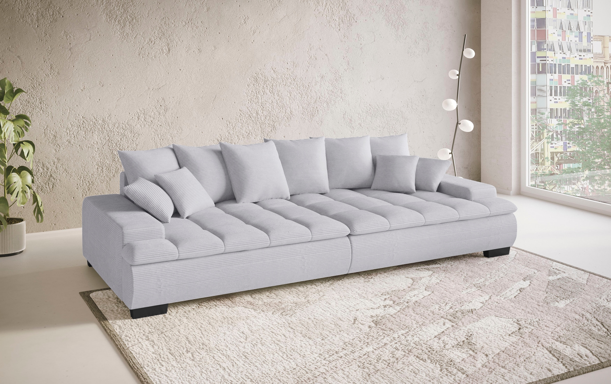 Mr. Couch Big-Sofa »Haiti II«, mit Kaltschaumpolsterung, bis 140 kg belastbar