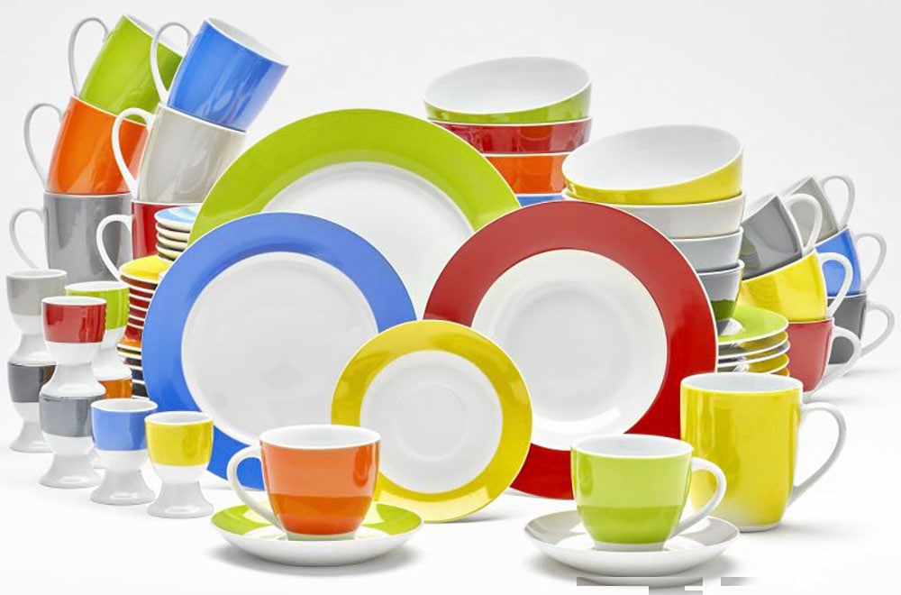 van Well Tasse »Vario« spülmaschinen- und mikrowellengeeignet, 6-teilig