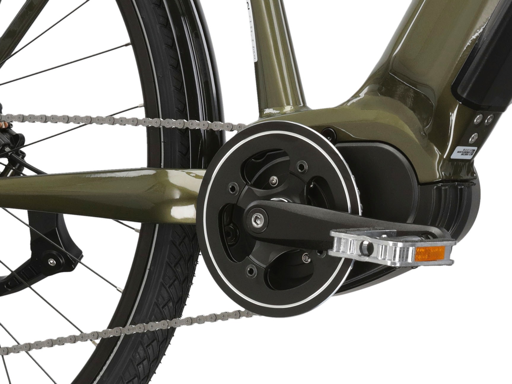 Kross E-Bike »KROSS E-Trekkingrad Herren Trans 5.0 28" khaki 9 Gänge«, 9 Gang, Shimano, ALIVIO M3100, Mittelmotor 250 W, Pedelec, Elektrofahrrad für Herren