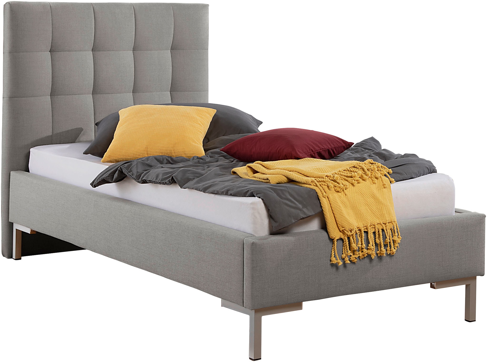 Maintal Polsterbett Bettseiten zerlegt, ohne Bettkasten