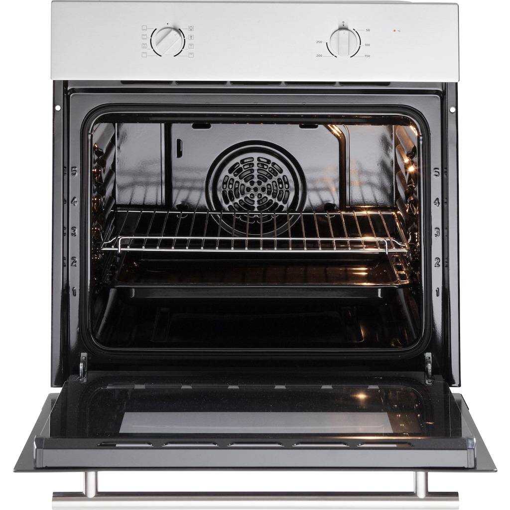 HELD MÖBEL Küchenzeile »Tulsa«, mit E-Geräten, Breite 320 cm, schwarze Metallgriffe, MDF Fronten