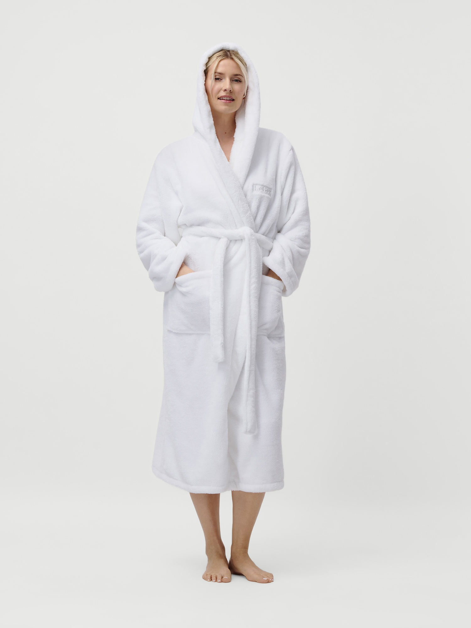 LeGer Home by Lena Gercke Unisex-Bademantel »Lovina«, (1 St.), kuschelig weicher Fleece, für Damen und Herren, XS-3XL