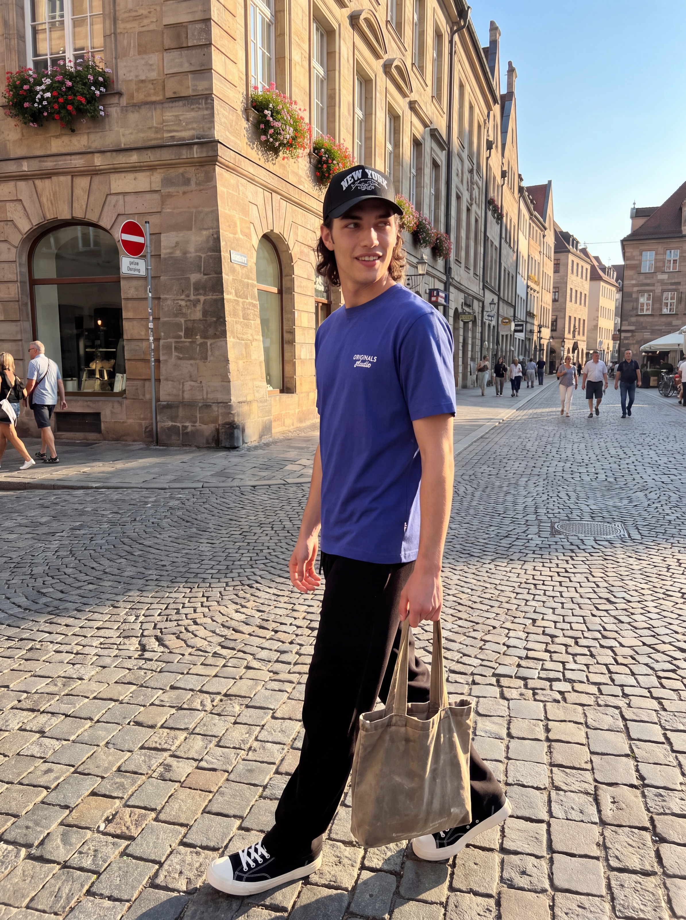 Jack & Jones Sweathose »JPSTBILL LEGACY SCUBA UNC SWT PANTS NOOS«  Materialmix, locker geschnitten
