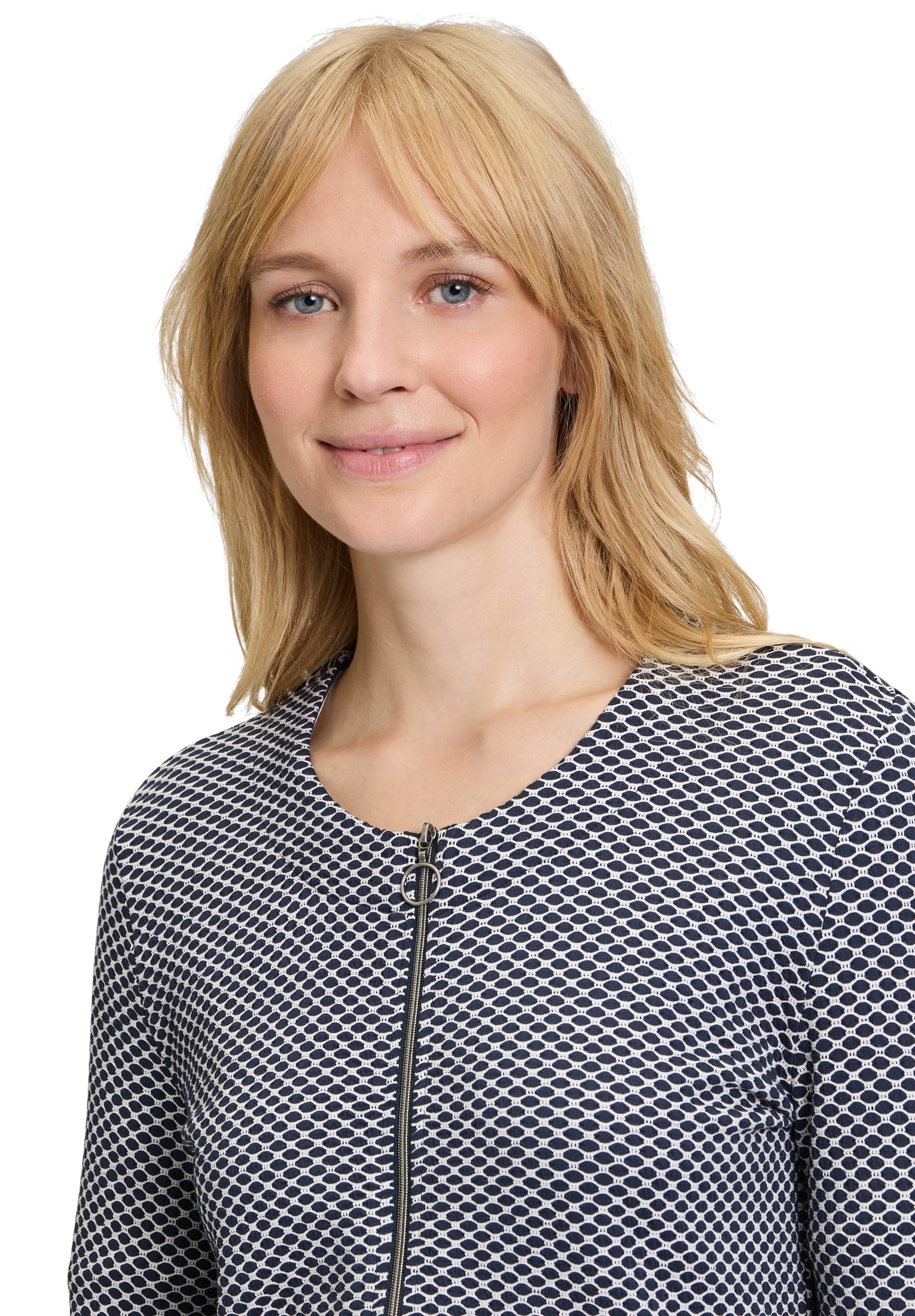 Betty Barclay Langarmshirt »Shirtjacke mit Struktur«