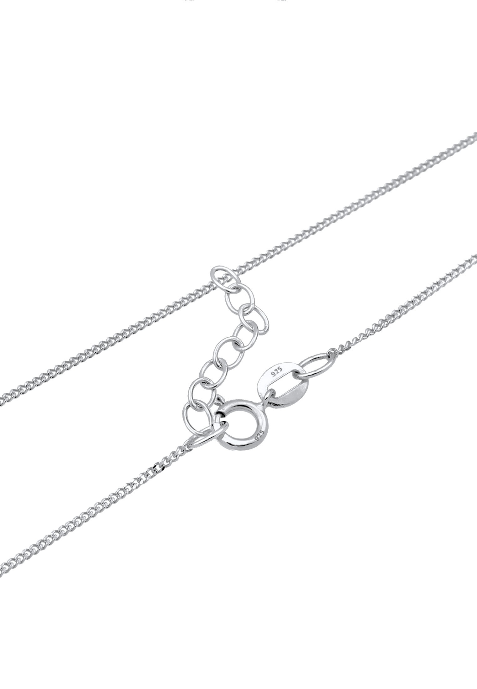 Elli Silberkette »Halskette Kids Kreuz Symbol Kommunion 925 Silber«