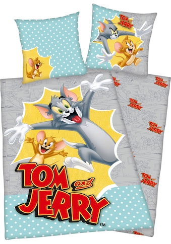 Kinderbettwäsche »Tom & Jerry«, mit witzigem Tom & Jerry Motiv kaufen