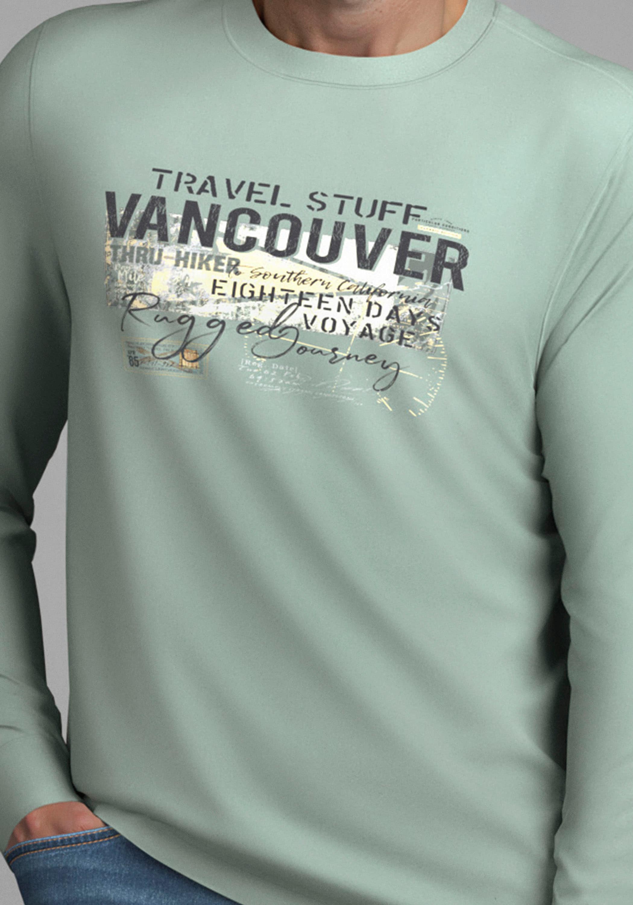 Man's World Rundhalsshirt »Neue Kollektion!« mit Print