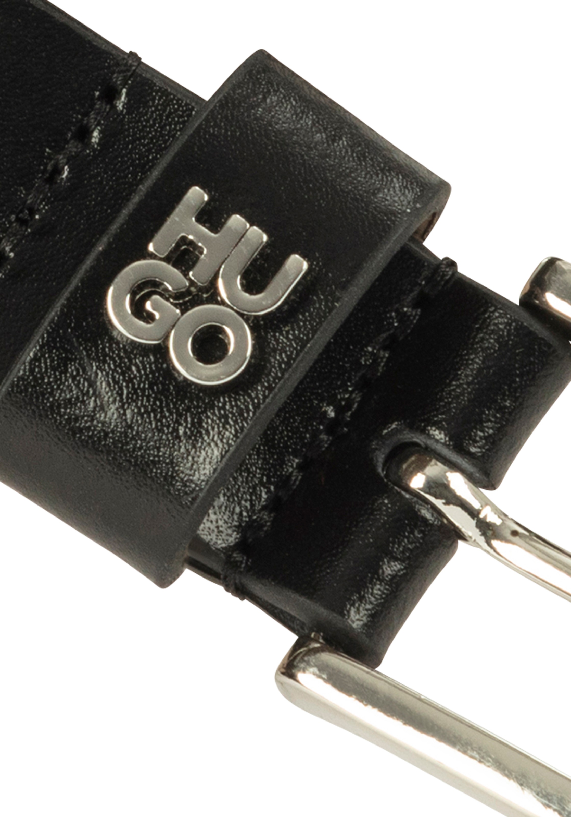 HUGO Ledergürtel »Zoey HU-GO Sz25«, mit HUGO Schriftzug