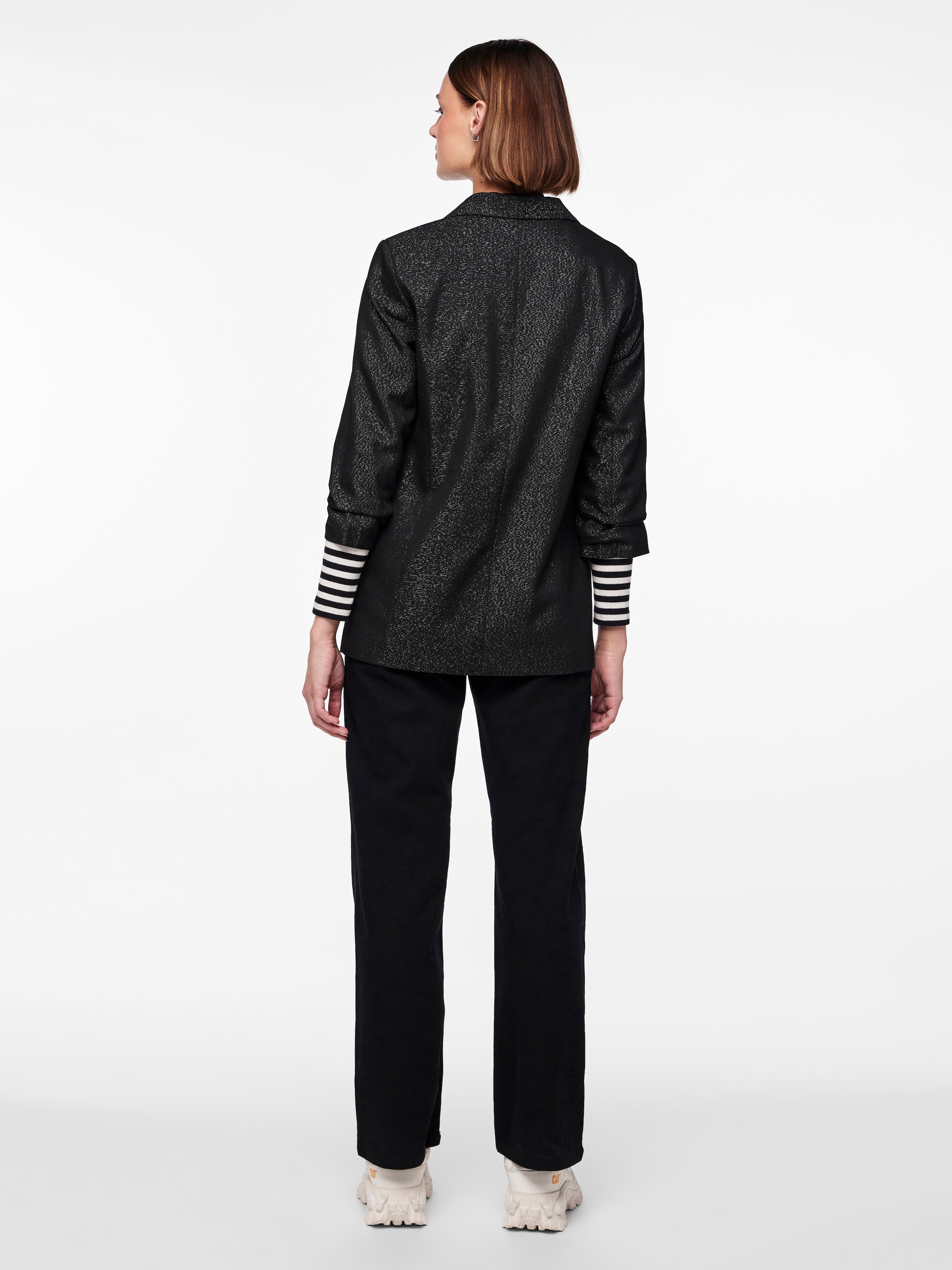 pieces Longblazer »PCBOSELLA 3/4 GLITTER BLAZER NOOS«